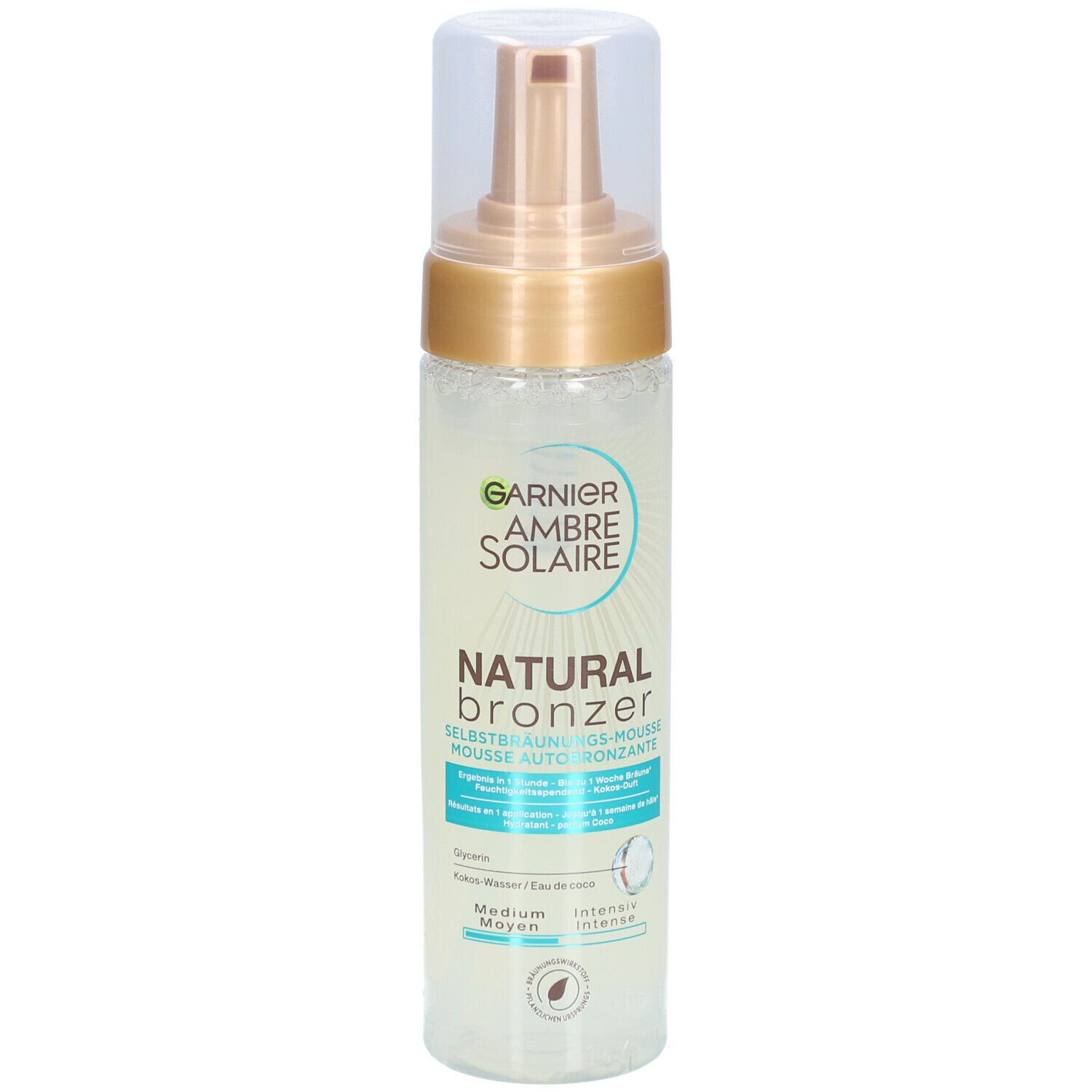 Garnier Selbstbräunungsschaum, pflegender Selbstbräuner für eine natürliche, fleckenlose Bräune