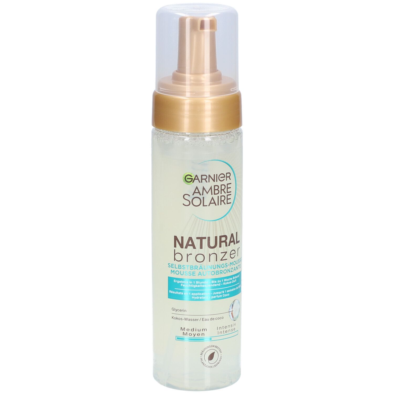 Garnier Selbstbräunungsschaum, pflegender Selbstbräuner für eine natürliche, fleckenlose Bräune