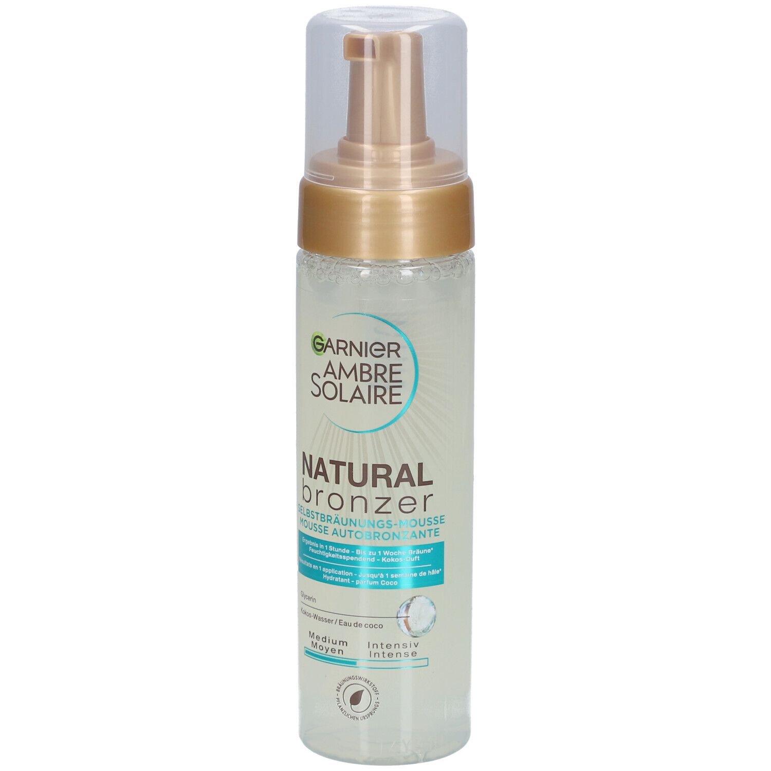 Garnier Selbstbräunungsschaum, pflegender Selbstbräuner für eine natürliche, fleckenlose Bräune