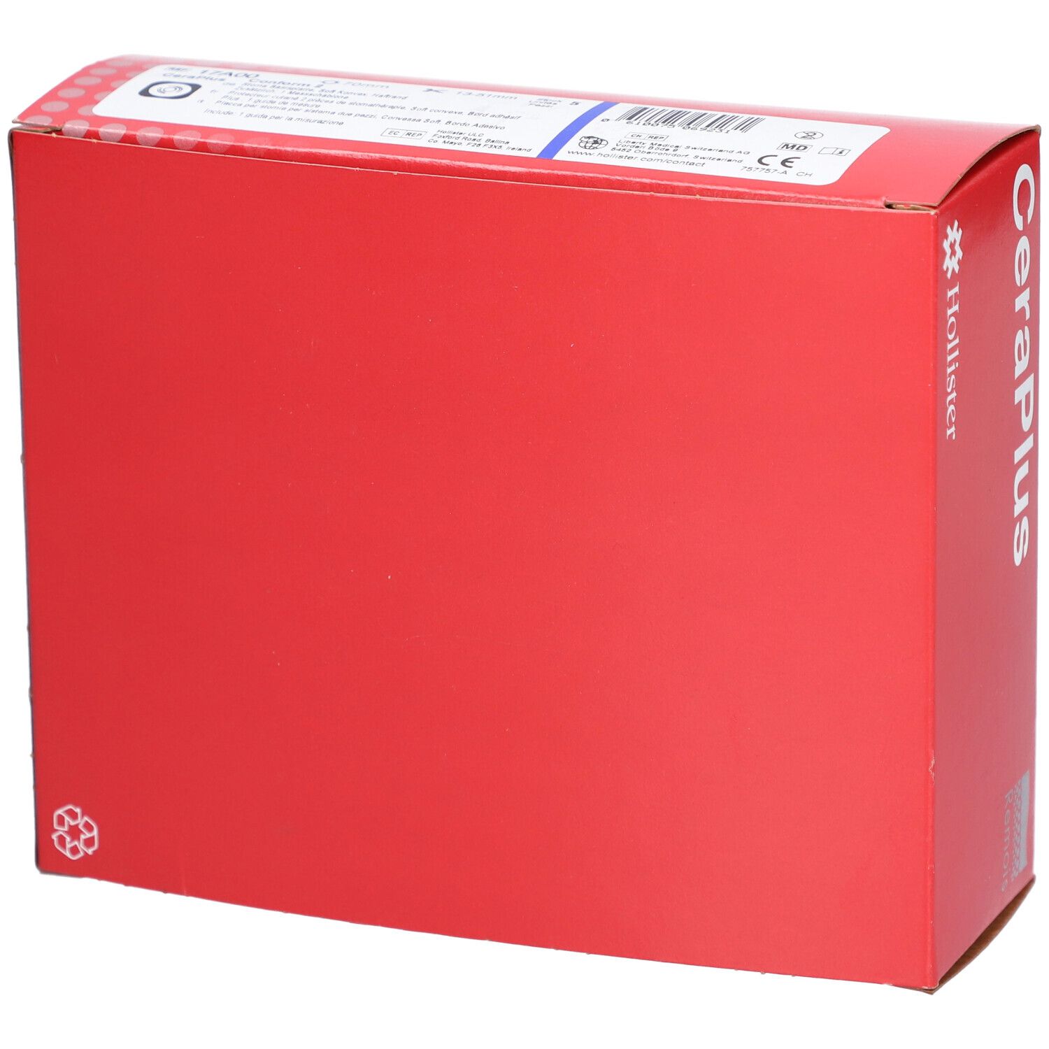 HOLLISTER Cconform 2 Cera Plus Flexible konvexe Ständer zum Ausschneiden 70 mm 13-51 mm