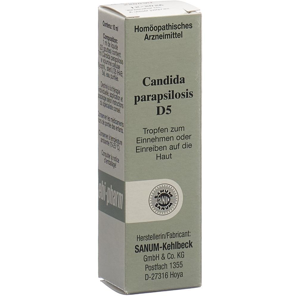 SANUM Candida parapsilosis Tropfen D 5 Fl 10 ml