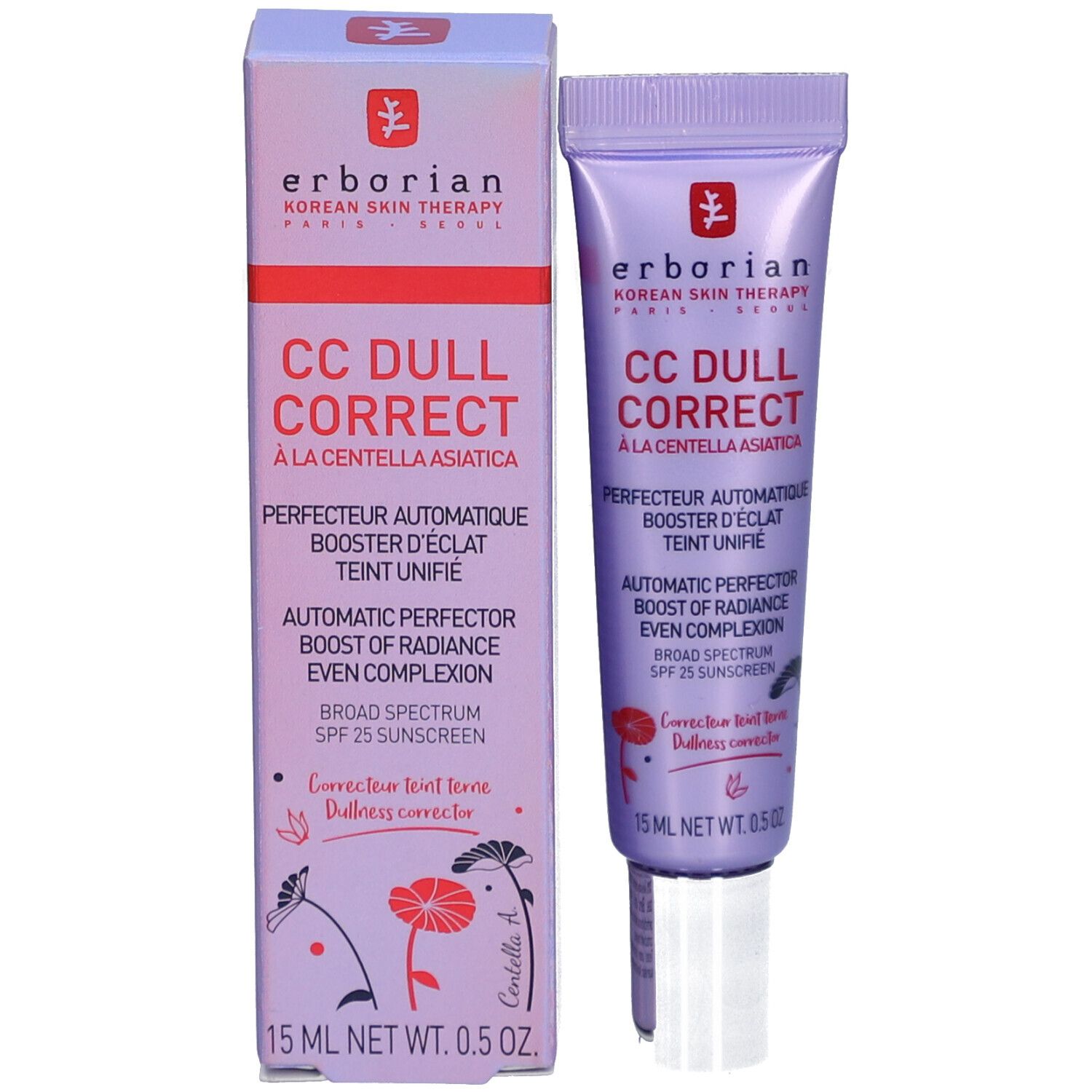 erborian CC Dull Correct à la centella Asiatica