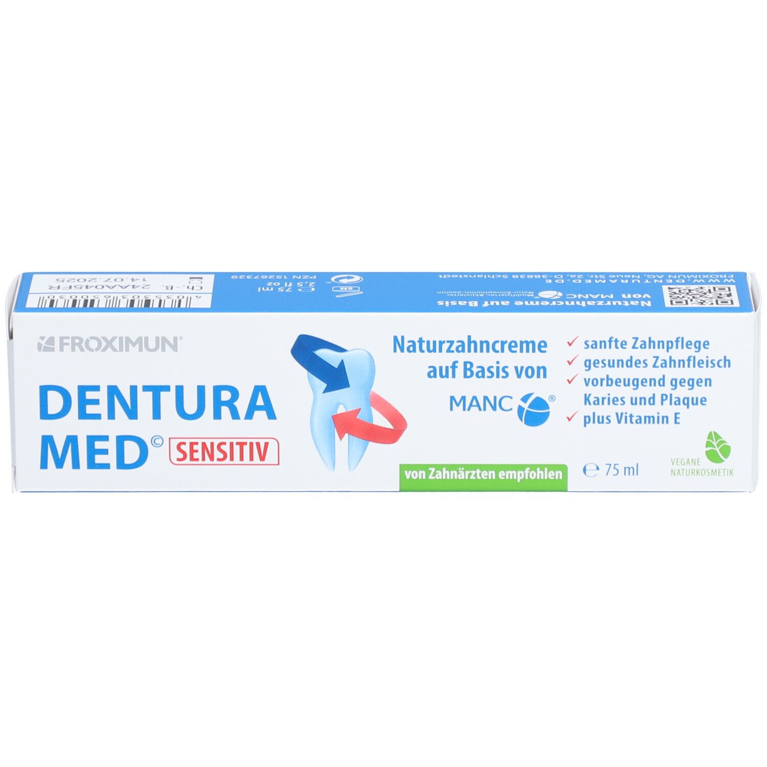 FROXIMUN Dentura Med sensitiv Dentifrice