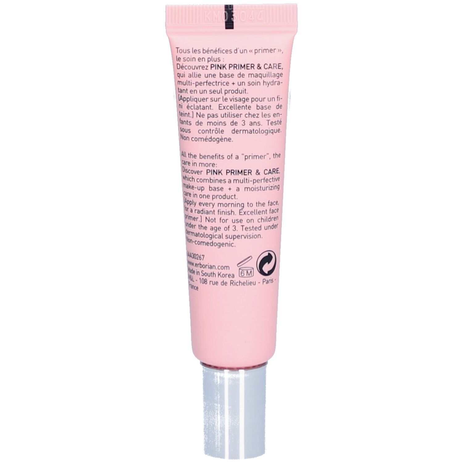 Erborian® Pink Primer & Care glättender Make-up-Primer für ein ebenmäßiges Hautbild