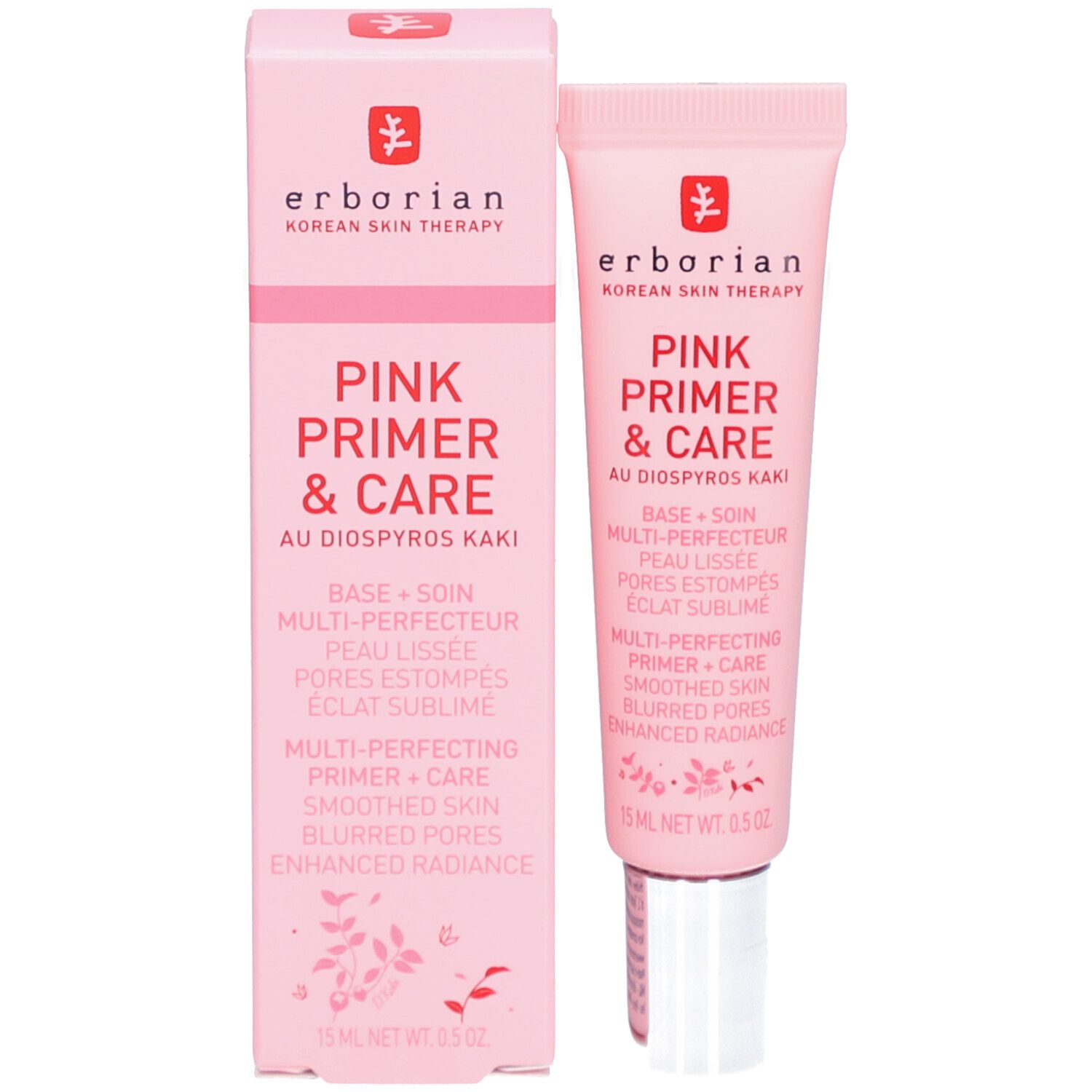 Erborian® Pink Primer & Care glättender Make-up-Primer für ein ebenmäßiges Hautbild