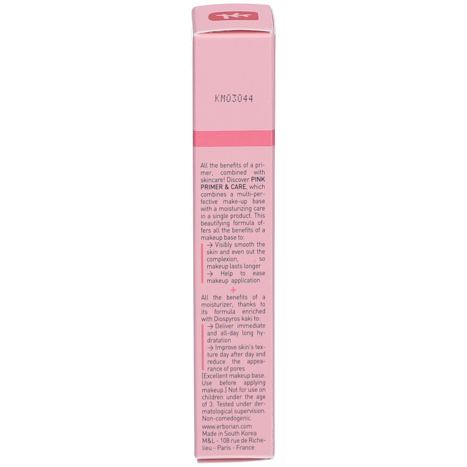 Erborian® Pink Primer & Care glättender Make-up-Primer für ein ebenmäßiges Hautbild