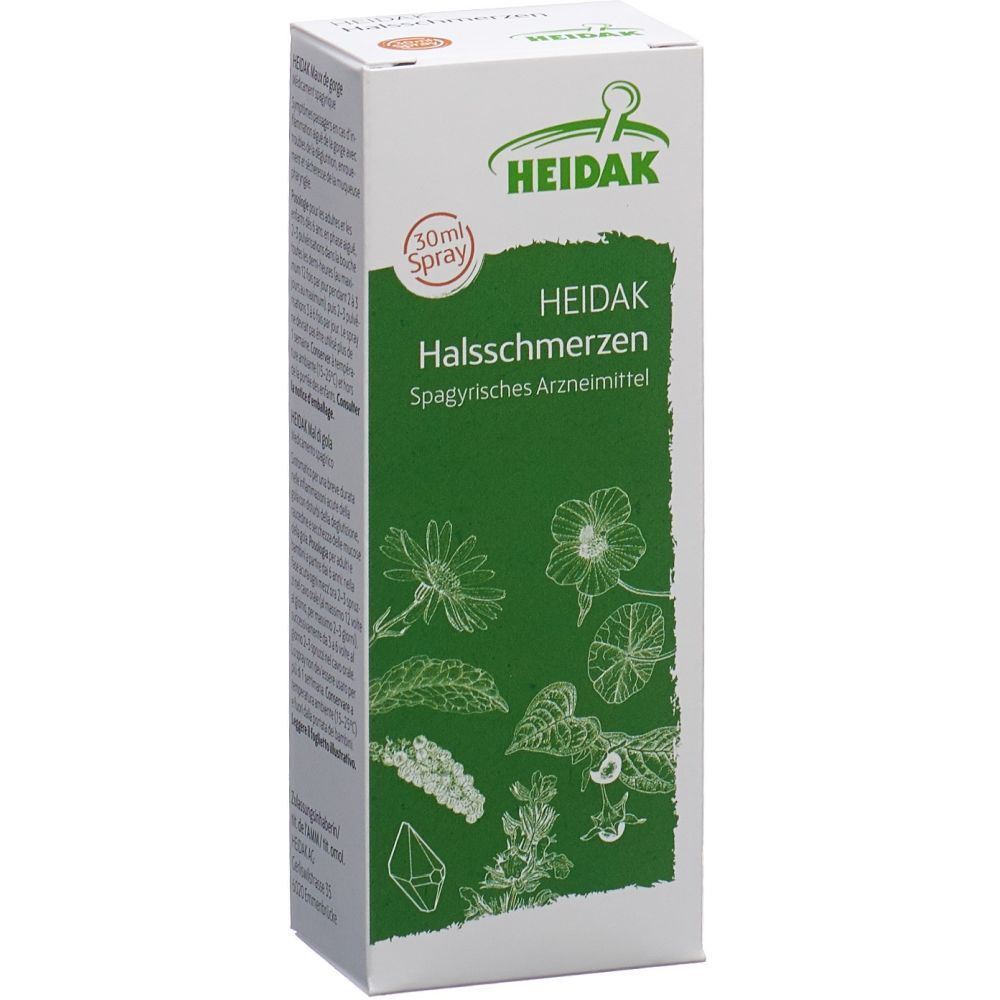 HEIDAK Halsschmerzen Spray Fl 30 ml