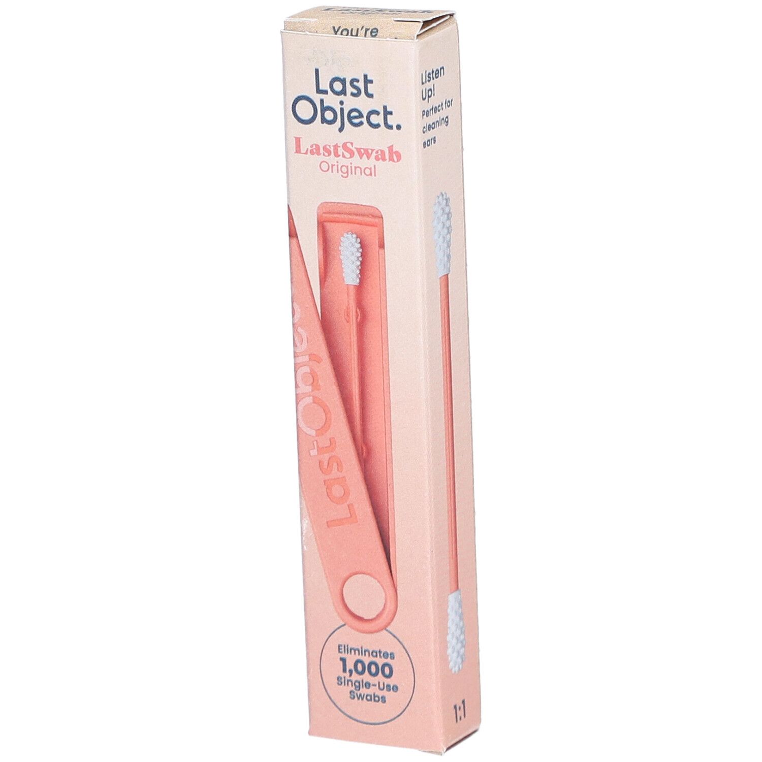 LASTSWAB Basic wiederverw Wattestäbchen orange
