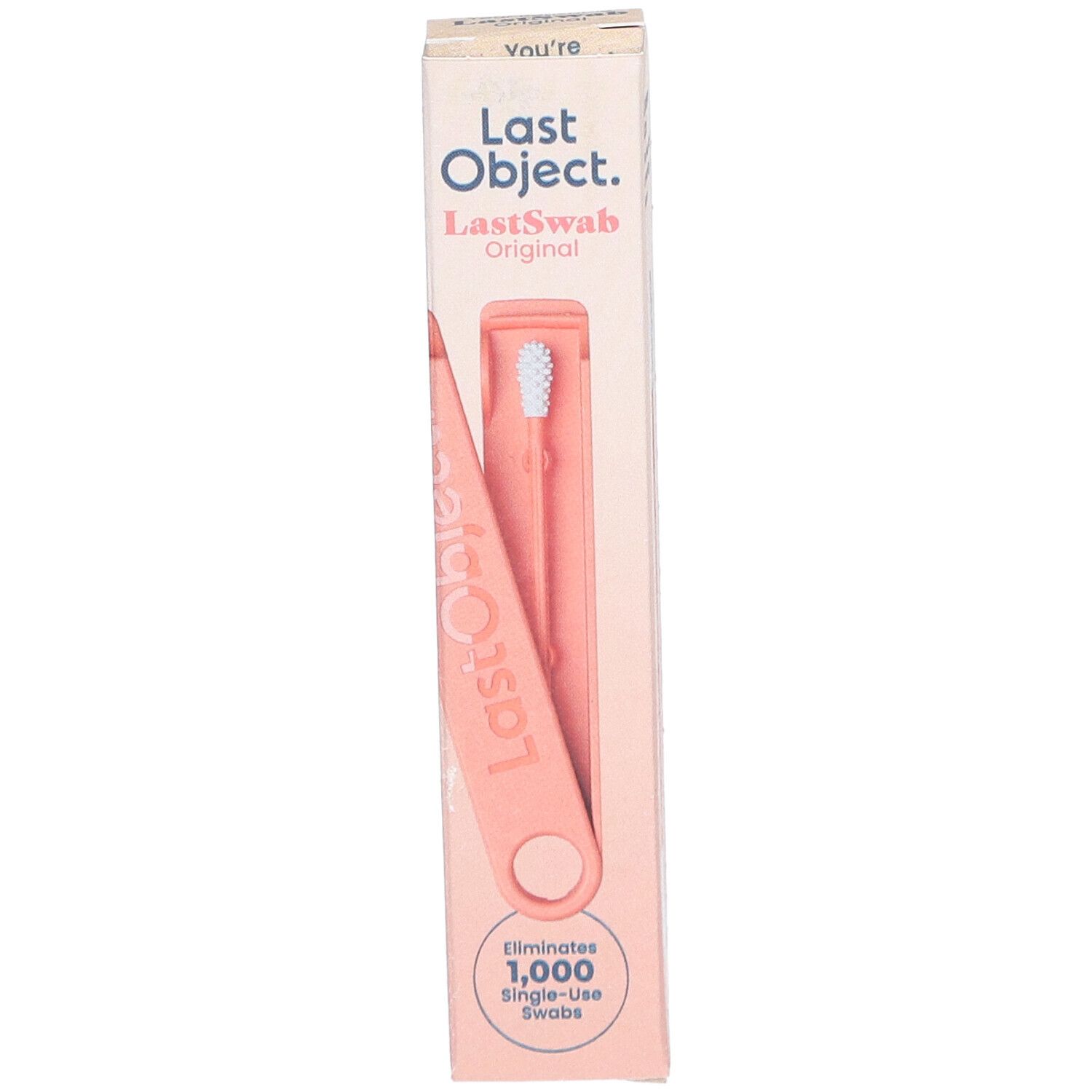 LASTSWAB Basic wiederverw Wattestäbchen orange