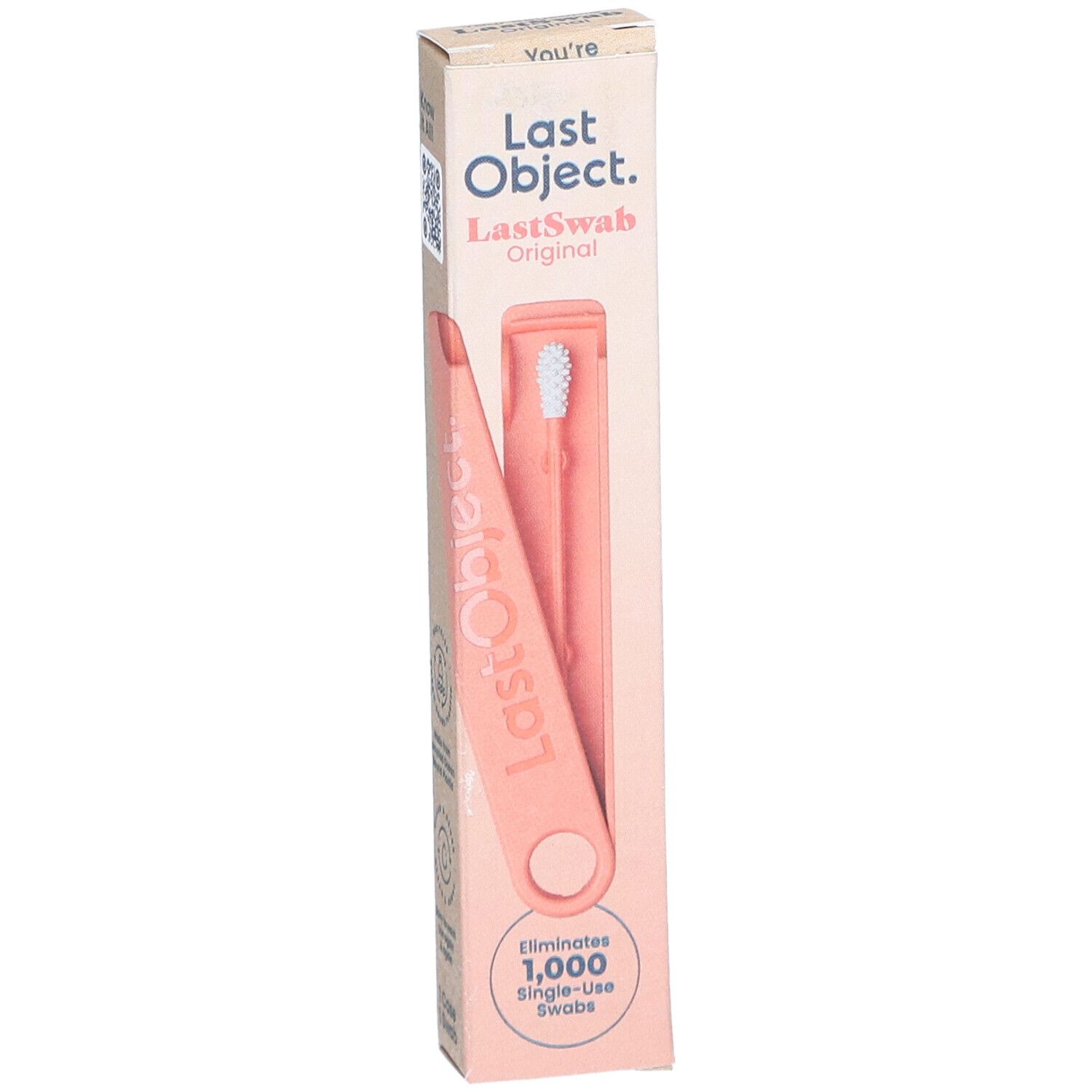 LASTSWAB Basic wiederverw Wattestäbchen orange