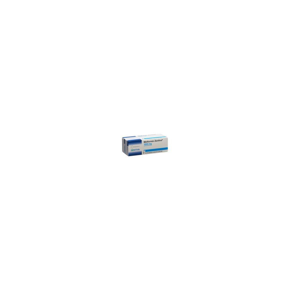 METFORMIN Zentiva Filmtabl 1000 mg 60 Stk