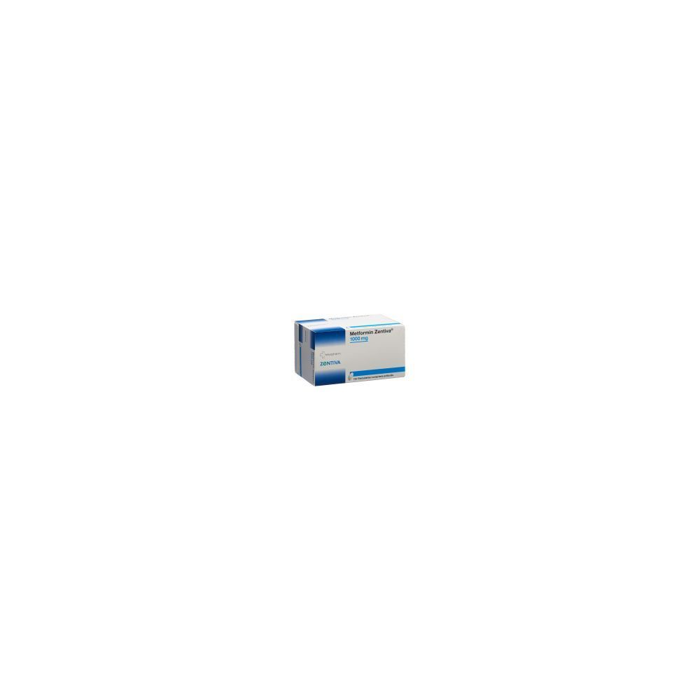 METFORMIN Zentiva Filmtabl 1000 mg 120 Stk