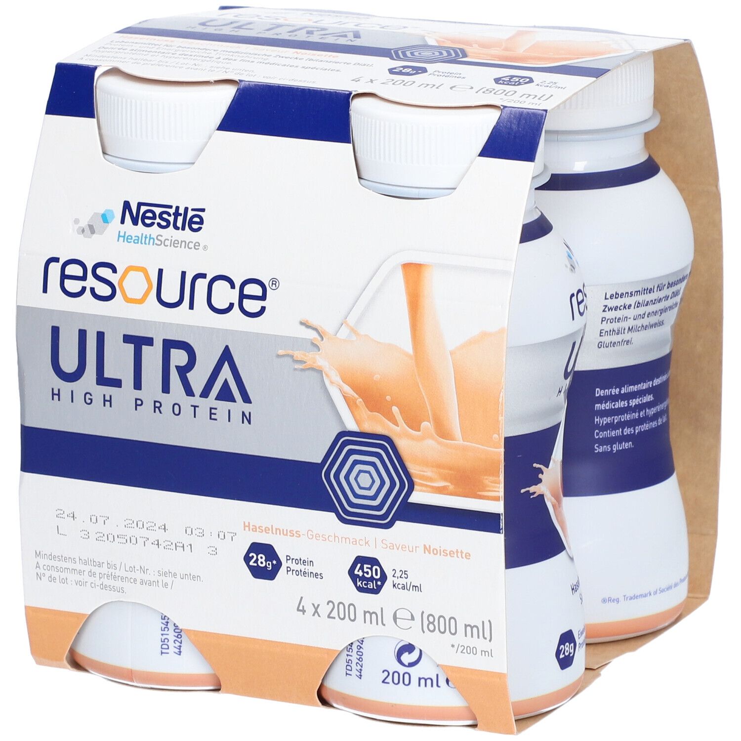 NESTLE RESOURCE®  Ultra High Protein Nuss