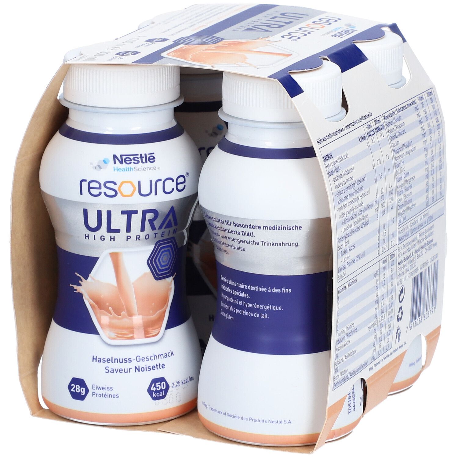NESTLE RESOURCE®  Ultra High Protein Nuss