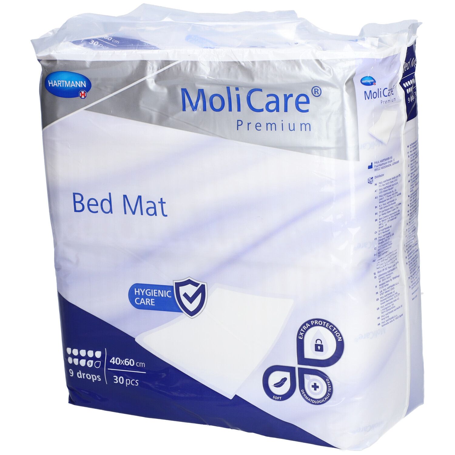 MoliCare® Premium Bed mat 9 gouttes 40x60cm