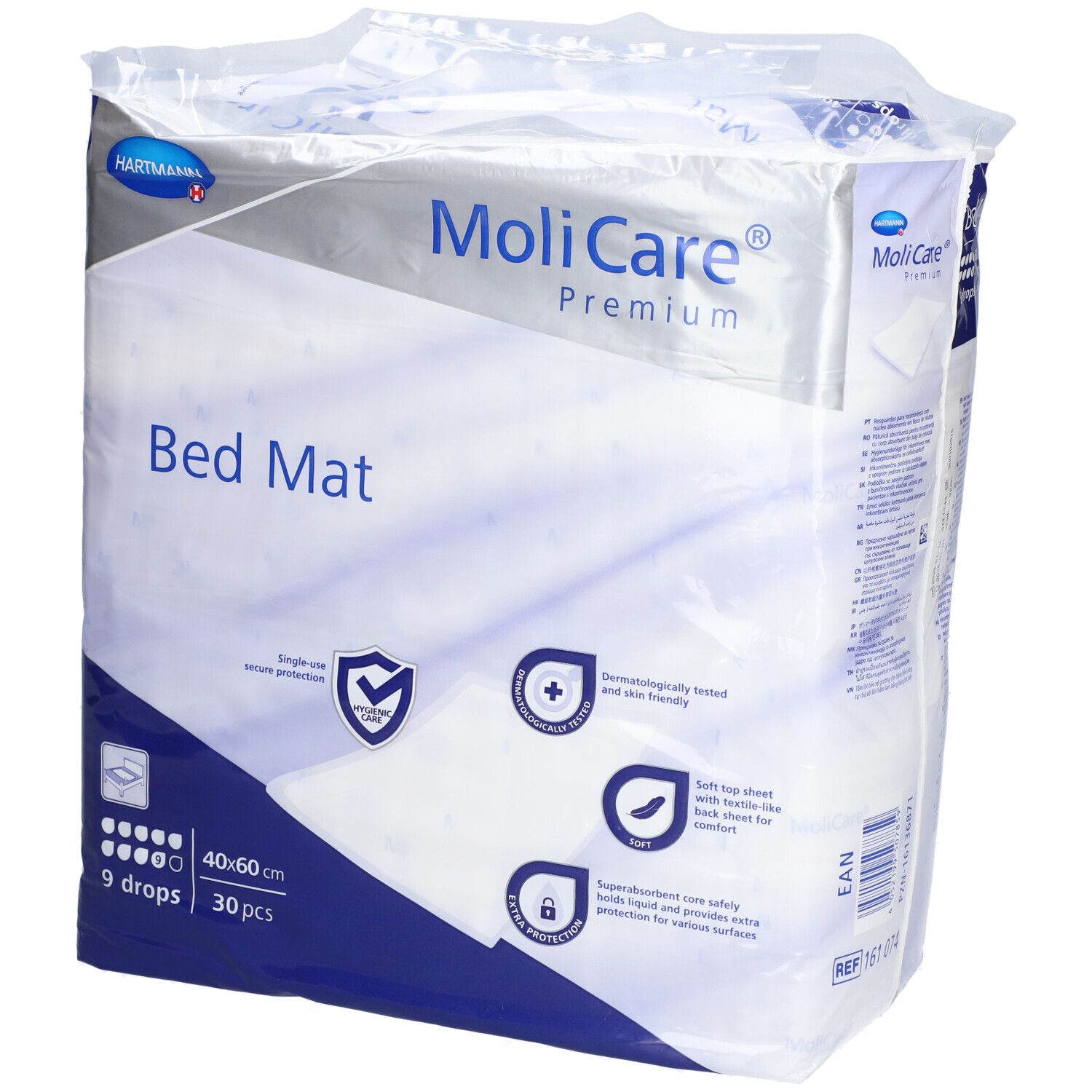 MoliCare® Premium Bed mat 9 gouttes 40x60cm