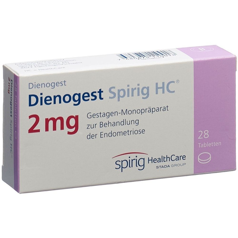DIENOGEST Spirig HC Tabl 2 mg SDO