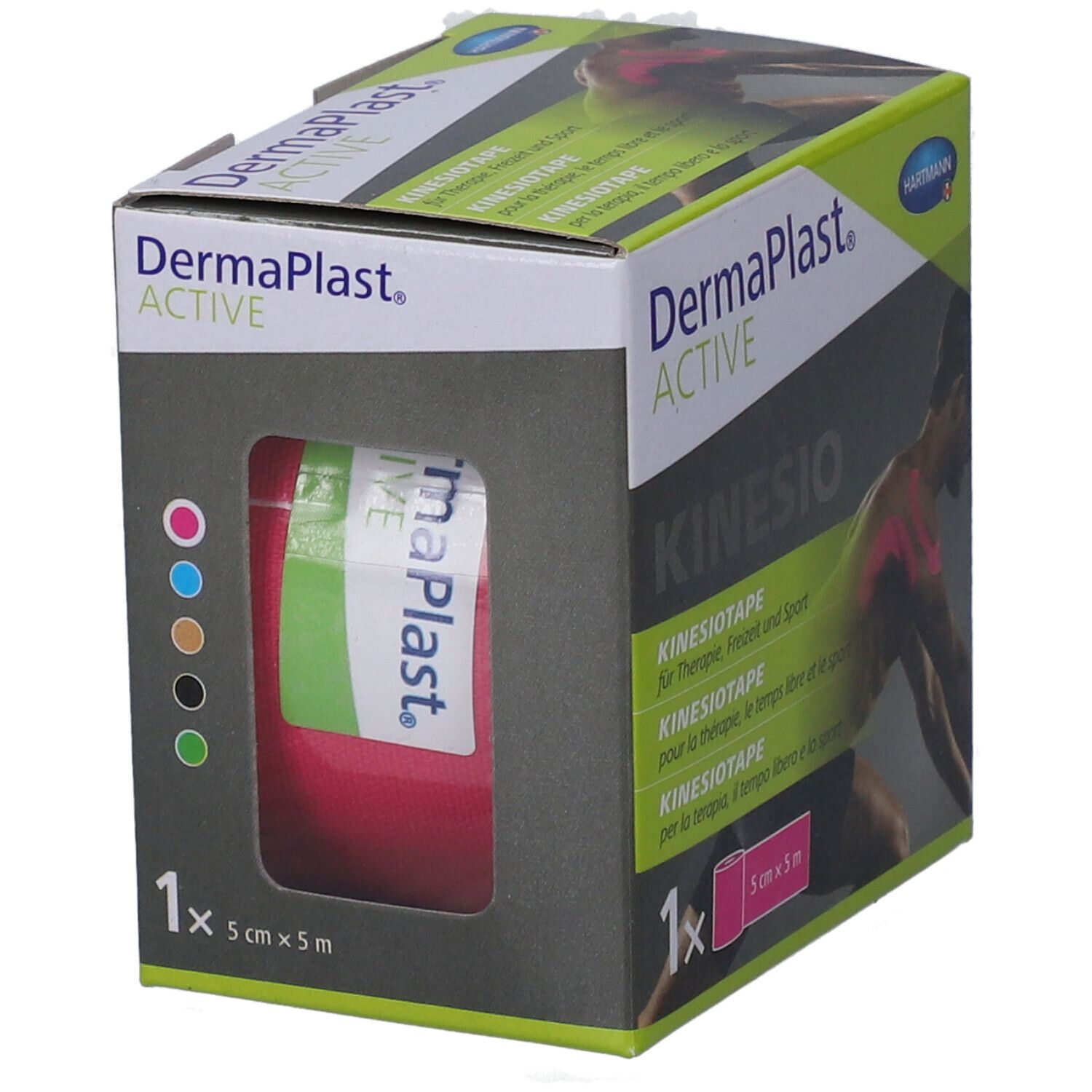 HARTMANN Dermaplast® Active Kinesiotape  5cm x 5m rose