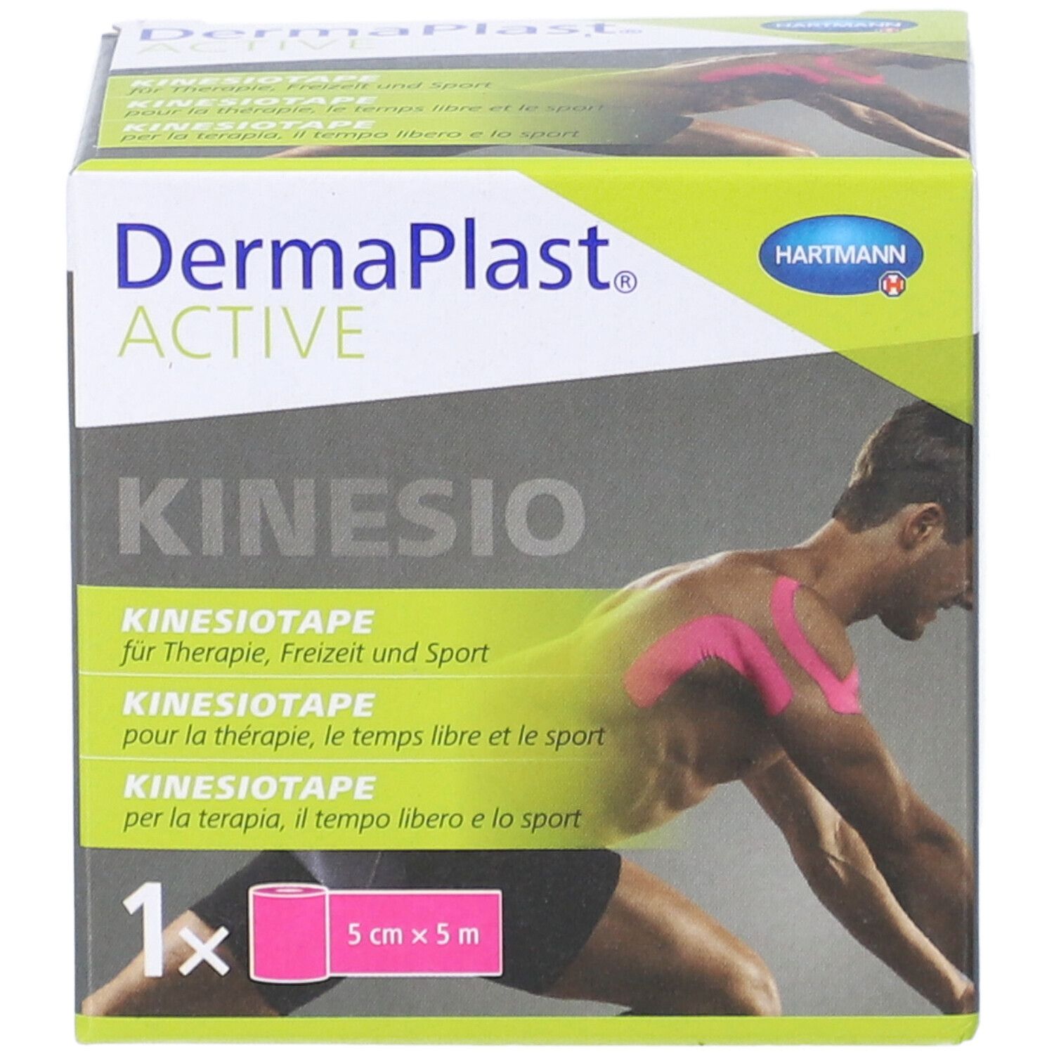 HARTMANN Dermaplast® Active Kinesiotape  5cm x 5m rose