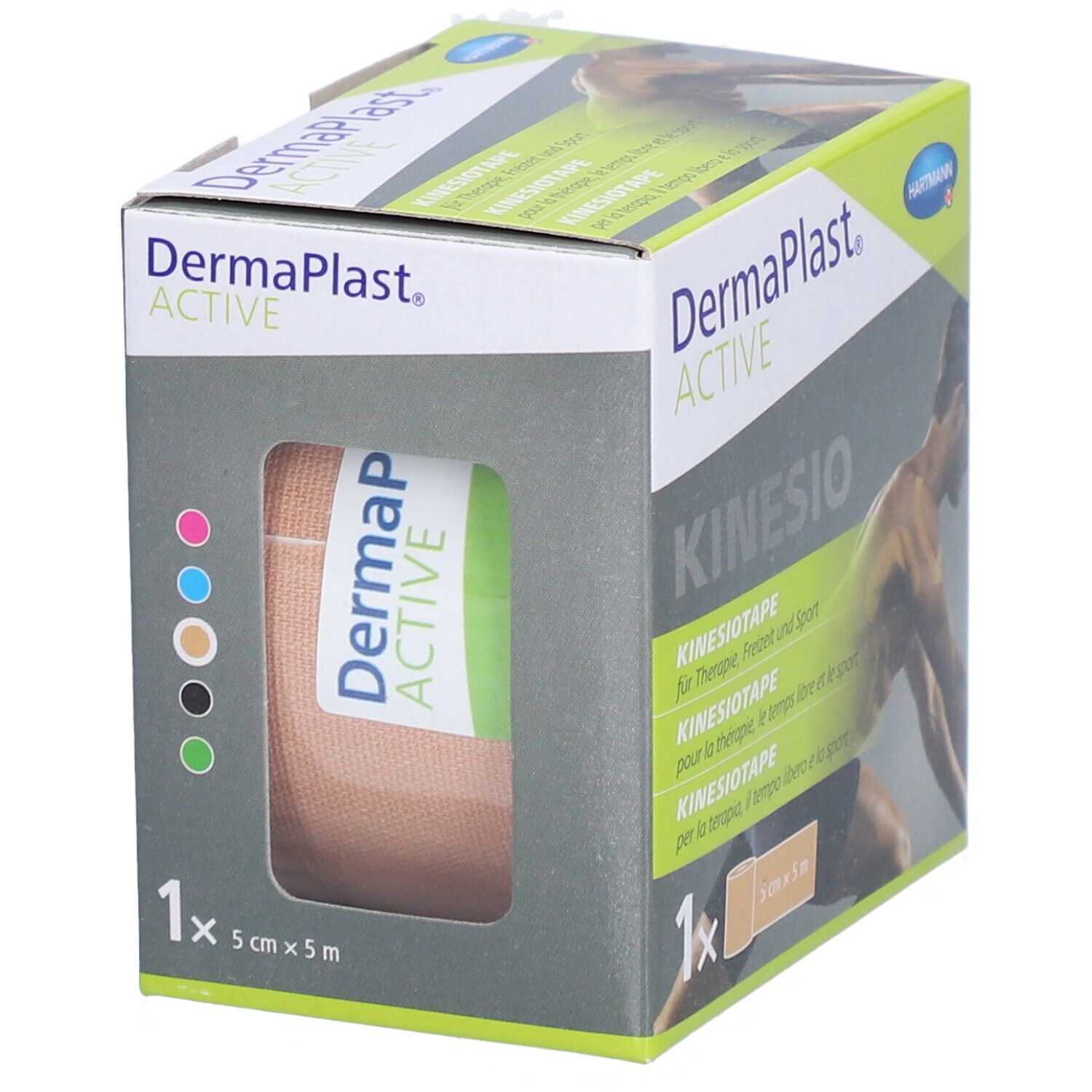 HARTMANN Dermaplast® Aktiv-Kinesiotape 5cm x 5m Stuhl