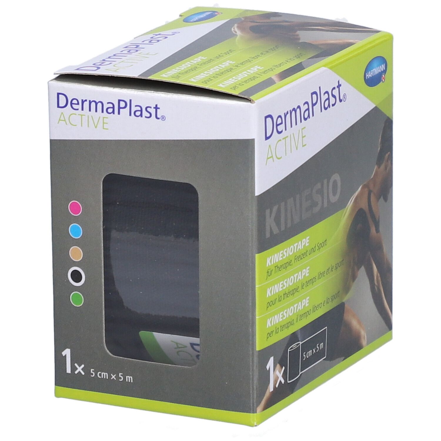 HARTMANN Dermaplast® Aktiv-Kinesiotape 5cm x 5m naturfarben