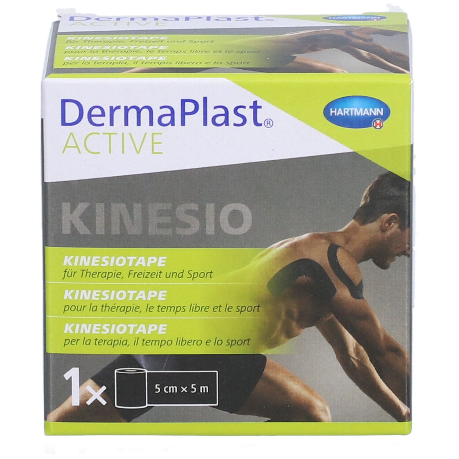 HARTMANN Dermaplast® Aktiv-Kinesiotape 5cm x 5m naturfarben