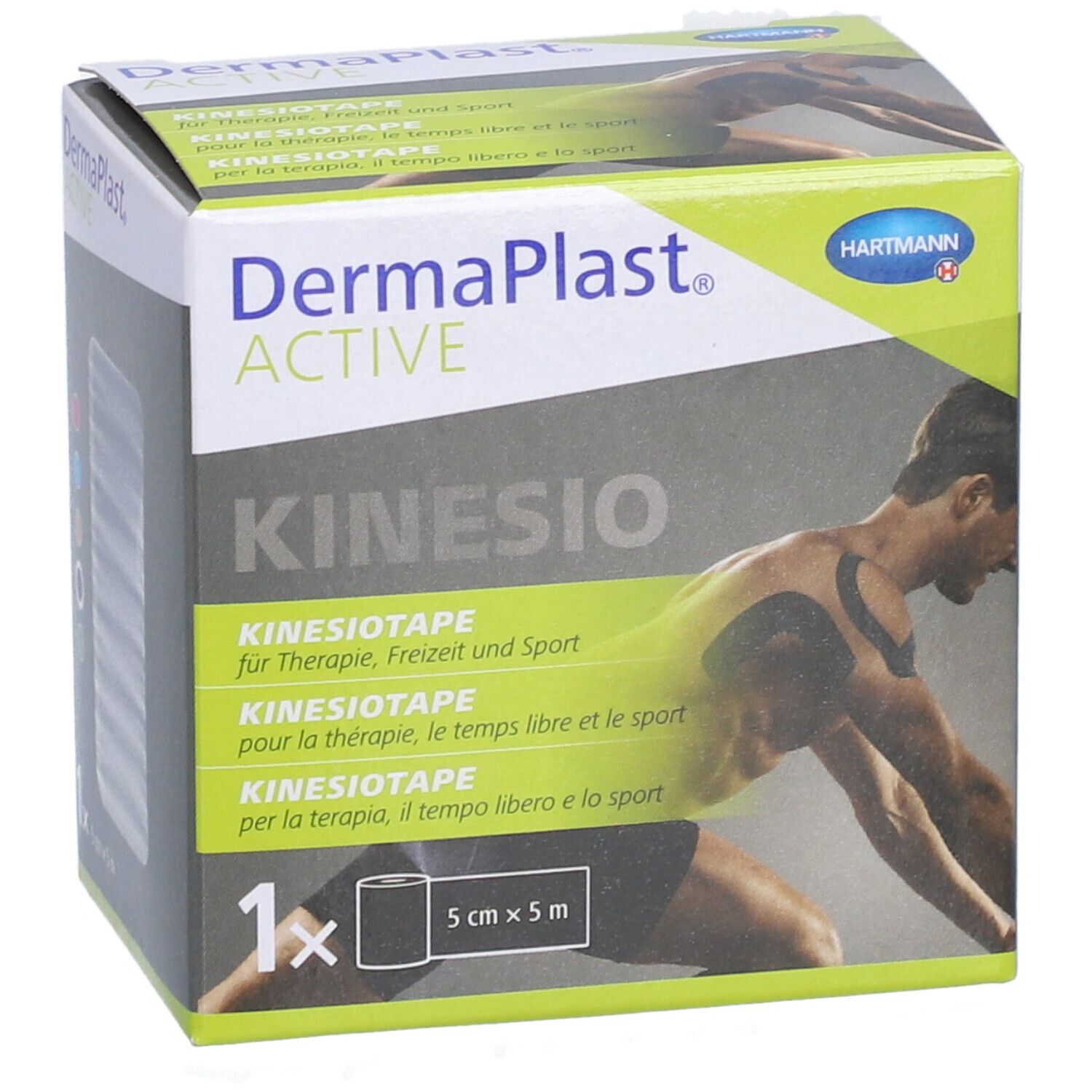 HARTMANN Dermaplast® Aktiv-Kinesiotape 5cm x 5m naturfarben