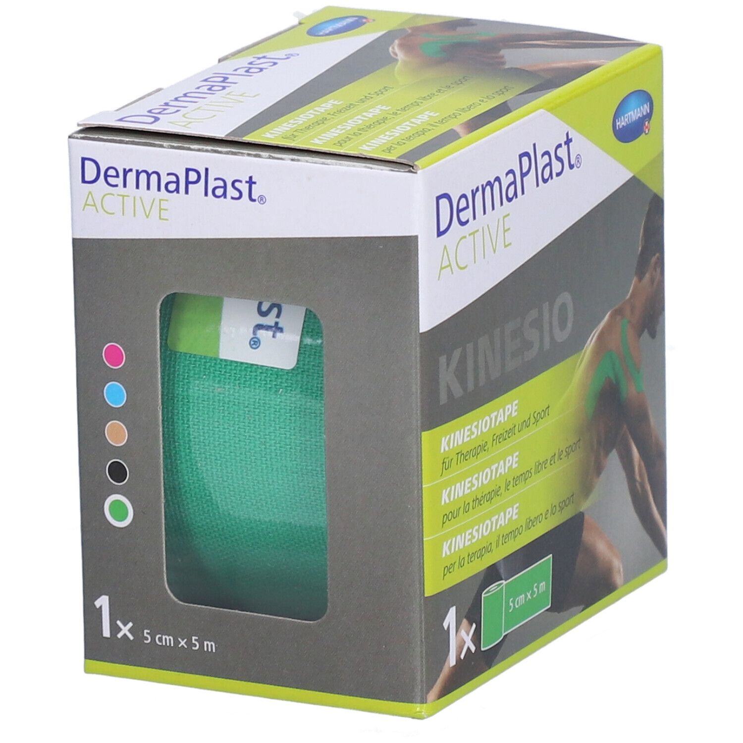 HARTMANN Dermaplast® Active Kinesiotape  5cm x 5m vert