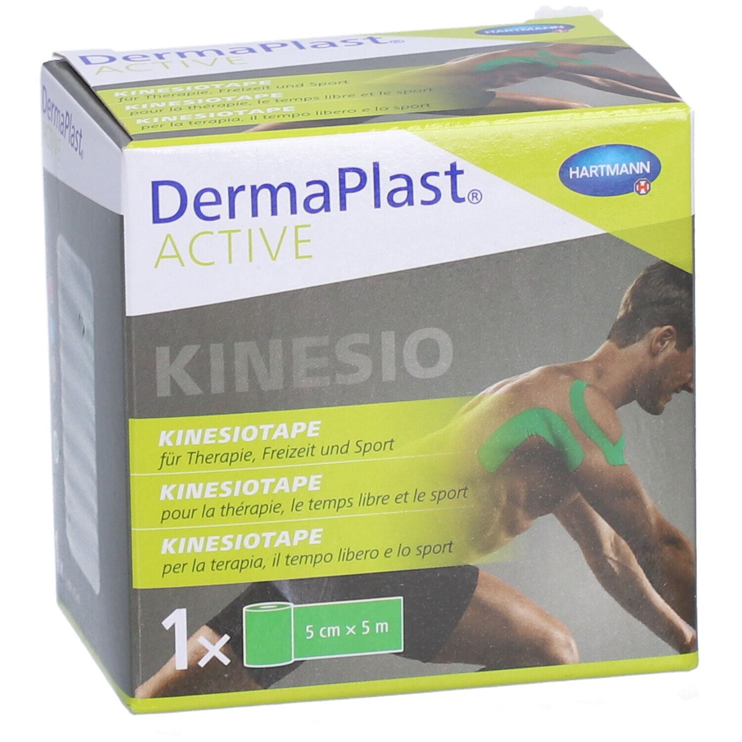 HARTMANN Dermaplast® Active Kinesiotape  5cm x 5m vert