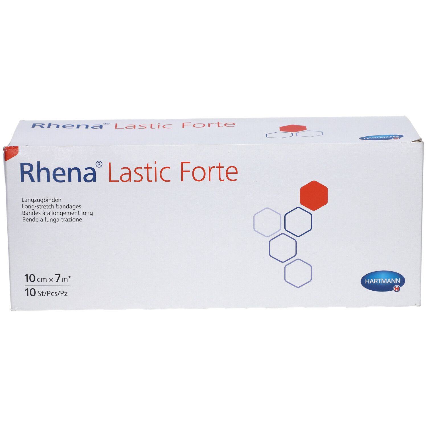 HARTMANN Rhena® Lastic Forte Bande à allongement long 10 cm x 7 m marron