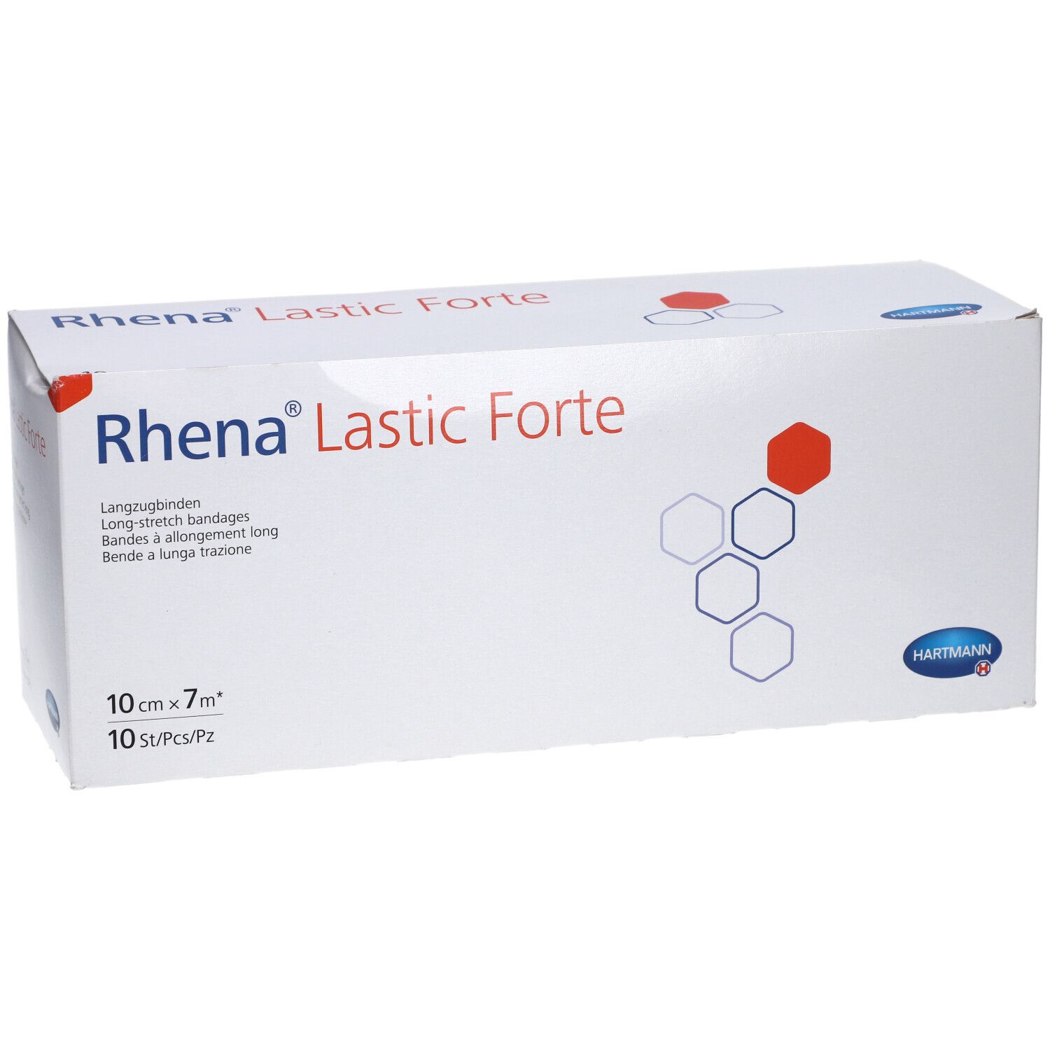 HARTMANN Rhena® Lastic Forte Bande à allongement long 10 cm x 7 m marron