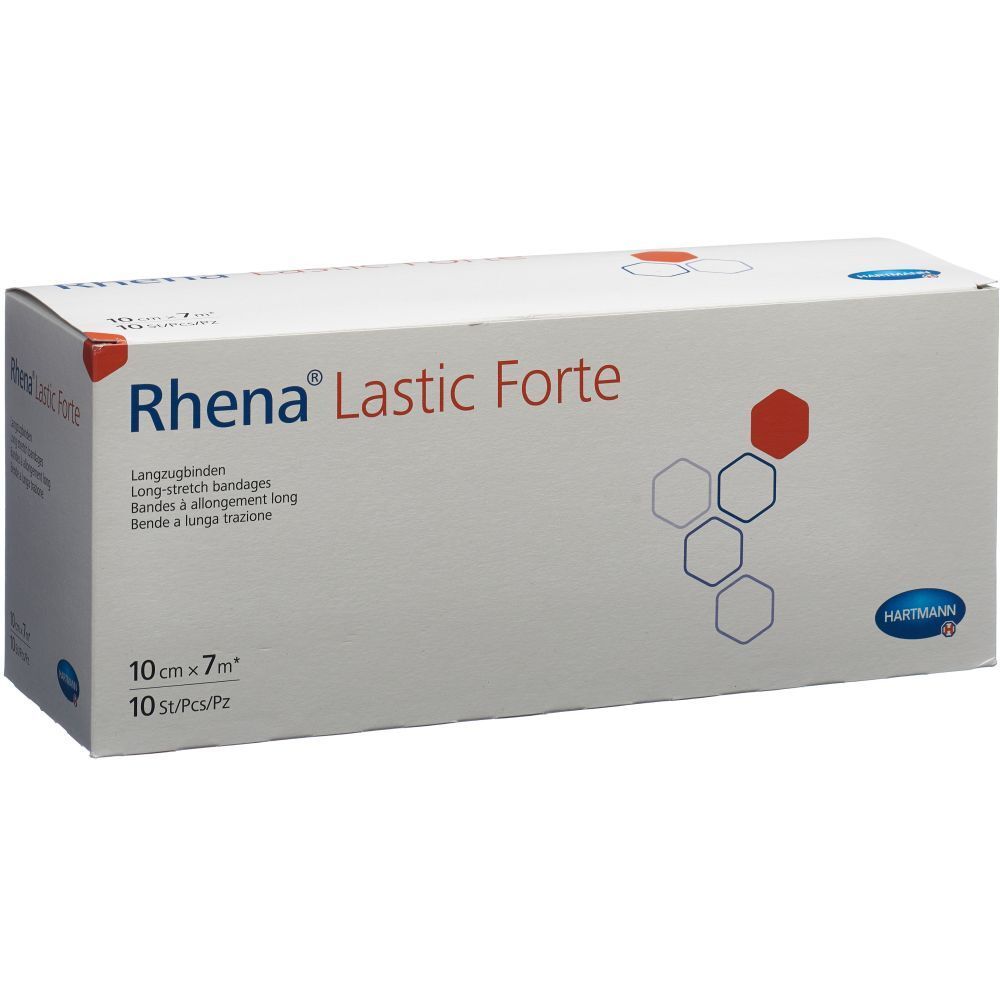 HARTMANN Rhena® Lastic Forte Bande à allongement long 10 cm x 7 m marron