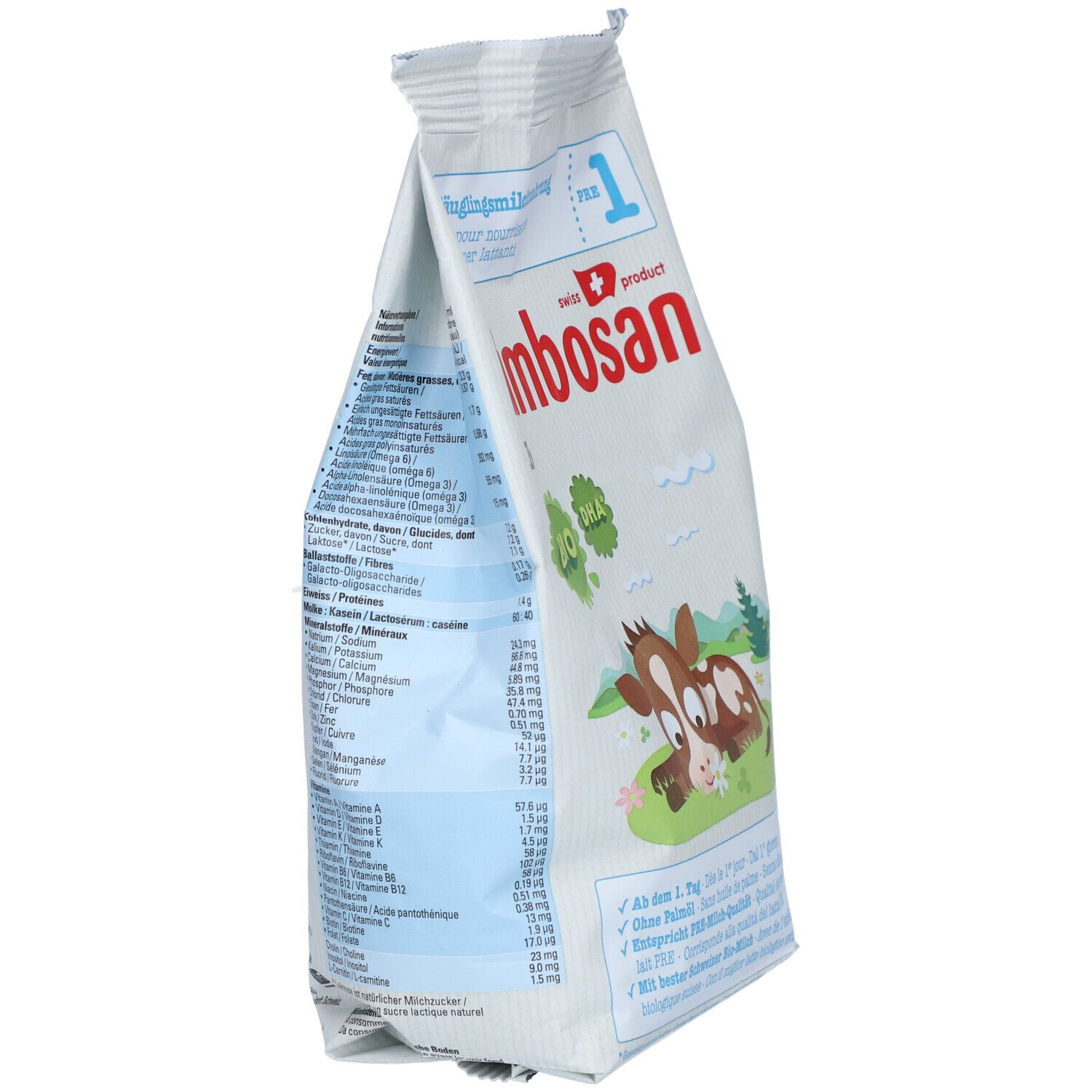 BIMBOSAN Lait pour nourrissons 1 Bio