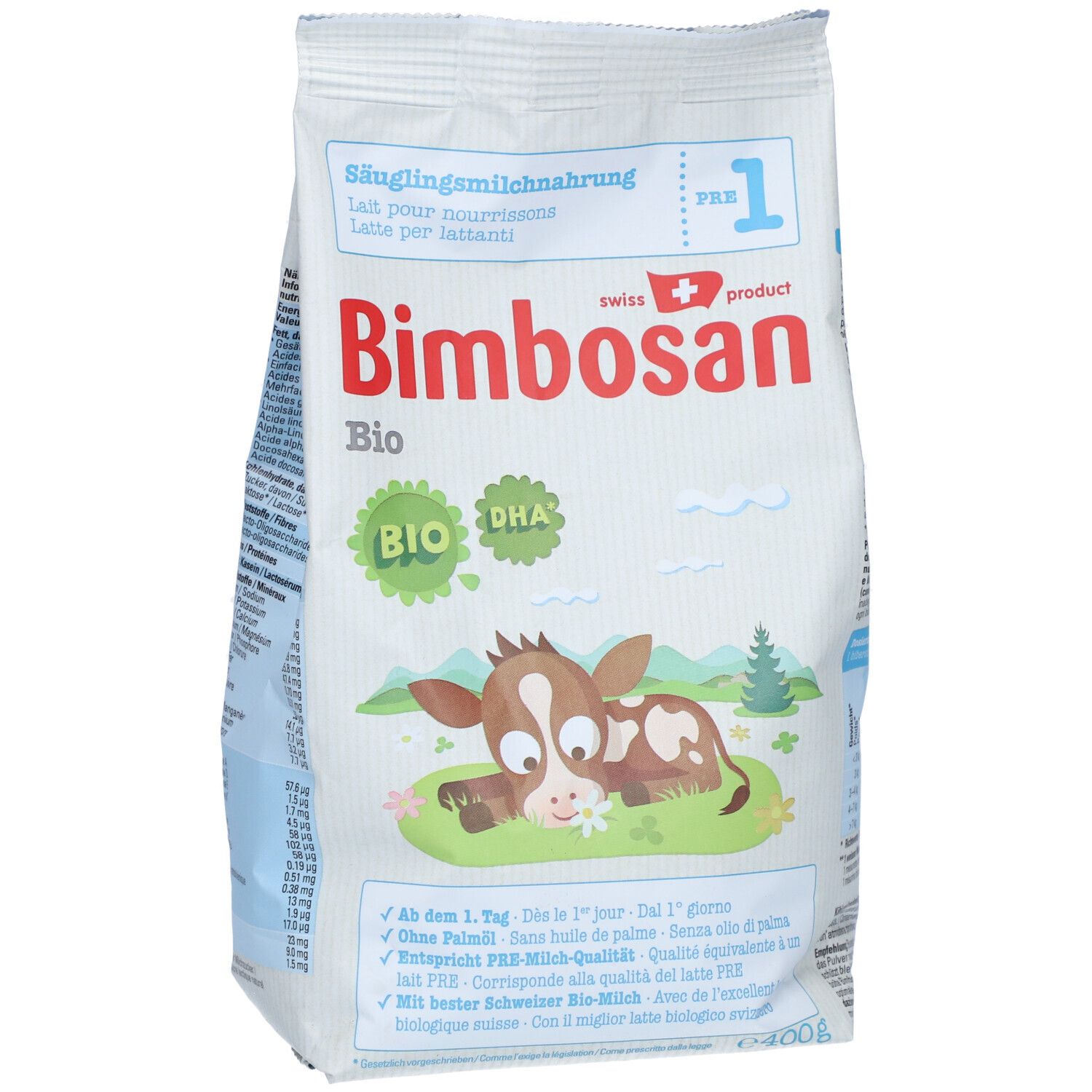 BIMBOSAN Lait pour nourrissons 1 Bio