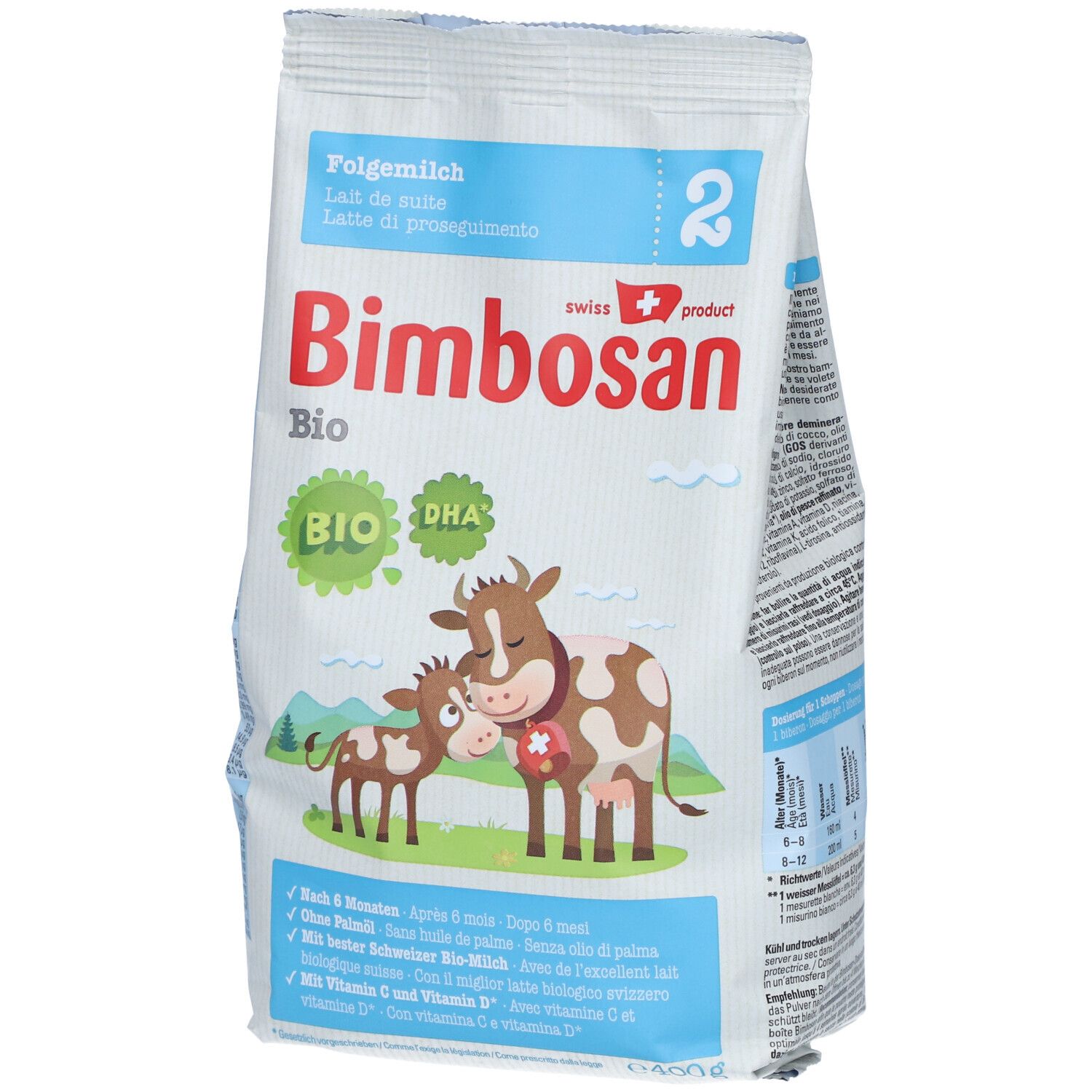 BIMBOSAN Lait de suite 2 Bio