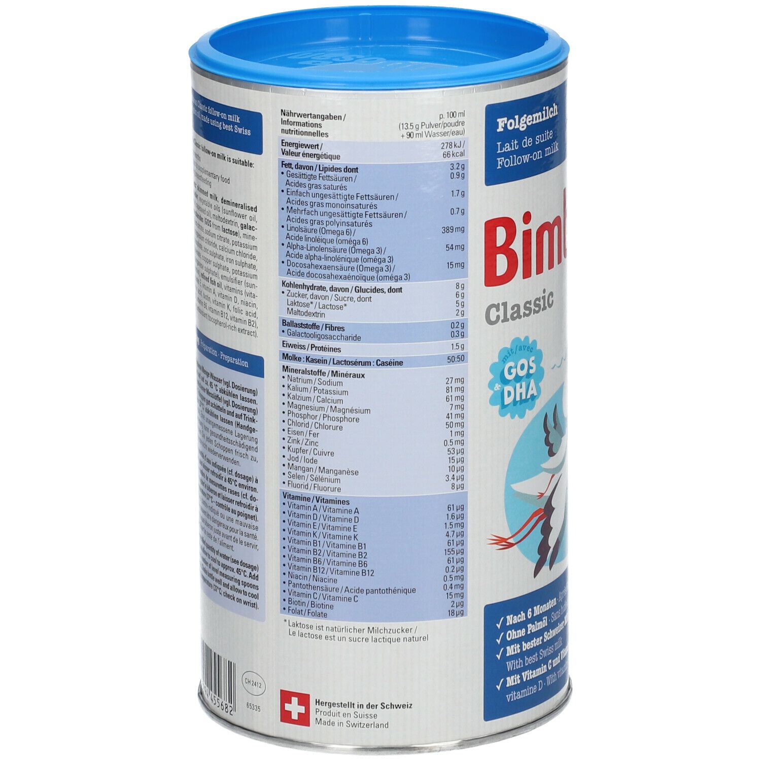 Bimbosan lait de suite Classic 2