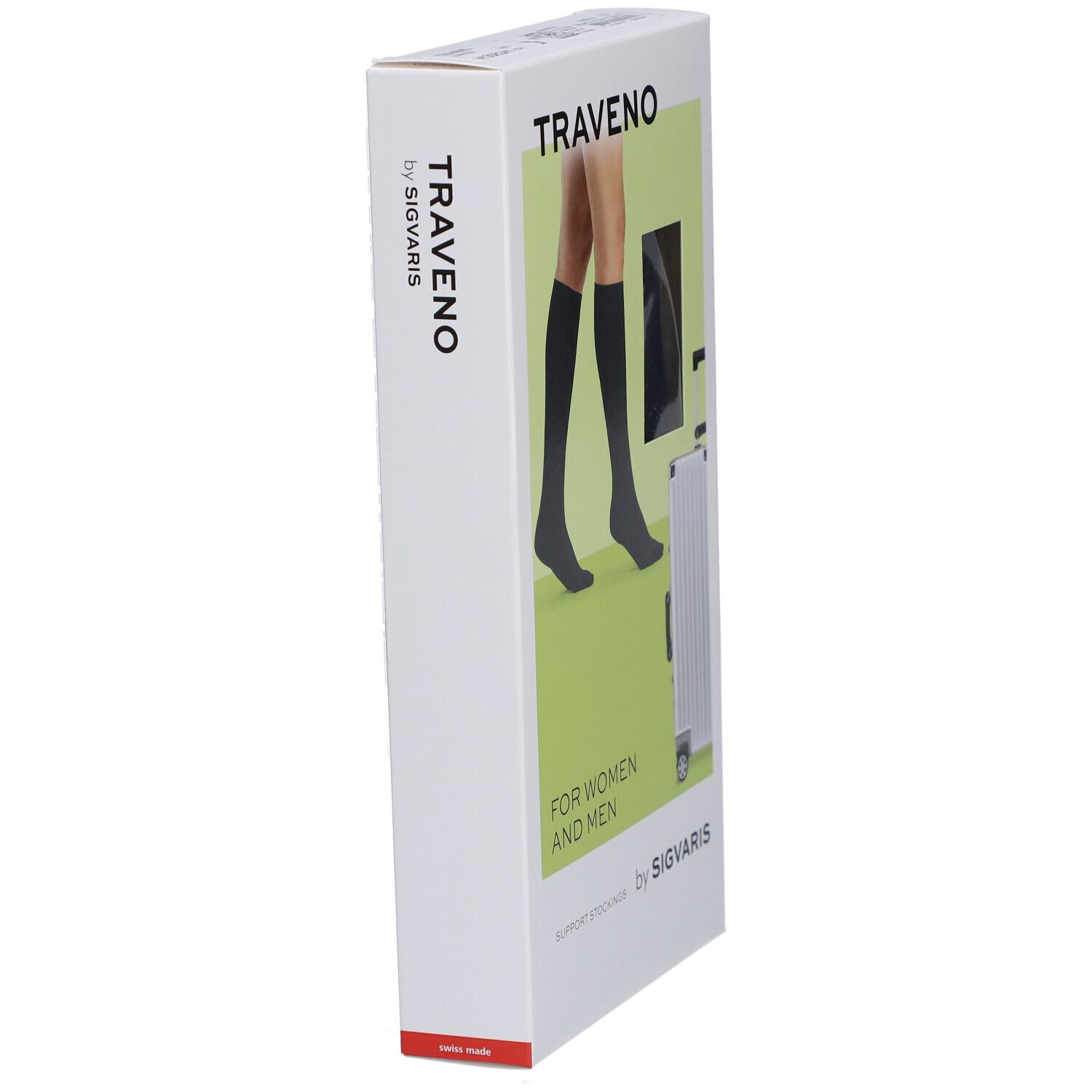 SIGVARIS TRAVENO Reisesocken A-D Größe 3 40-41 Marine