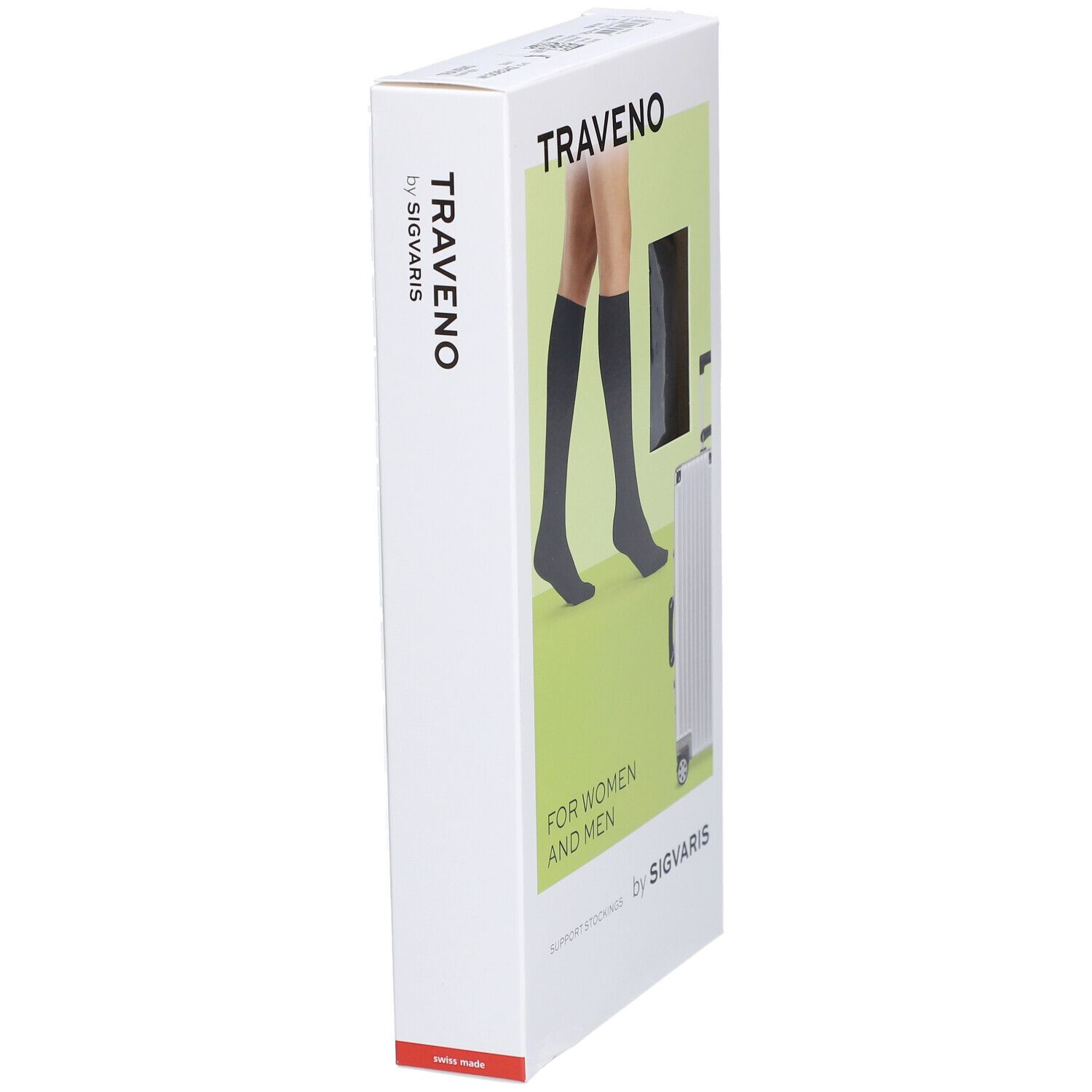 SIGVARIS TRAVENO Reisesocken A-D Größe 4 42-43 Marine