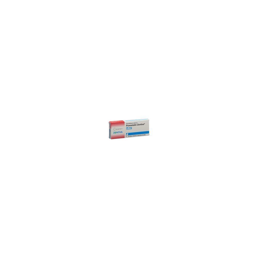 PRAVASTATIN Zentiva Tabl 20 mg 30 Stk