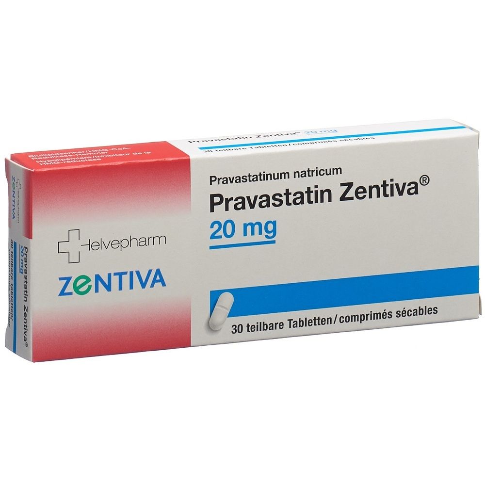 PRAVASTATIN Zentiva Tabl 20 mg SDO