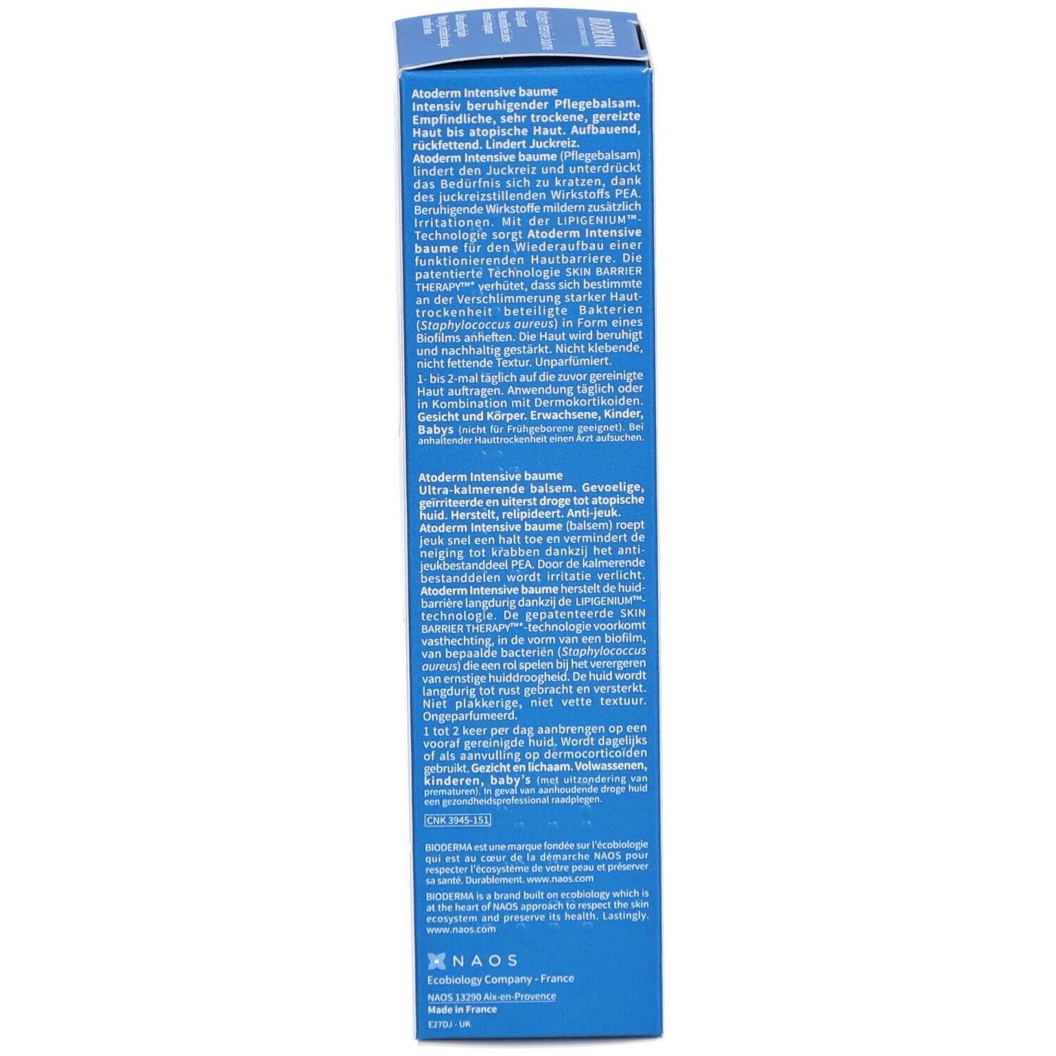 BIODERMA Atoderm INTENSIVE Baume