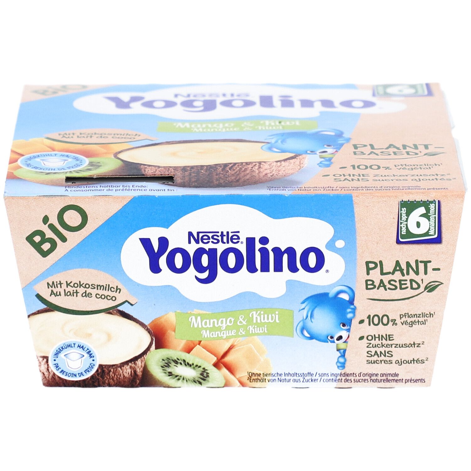 Nestlé Yogolino Bio Pflanzlich Mango Kiwi