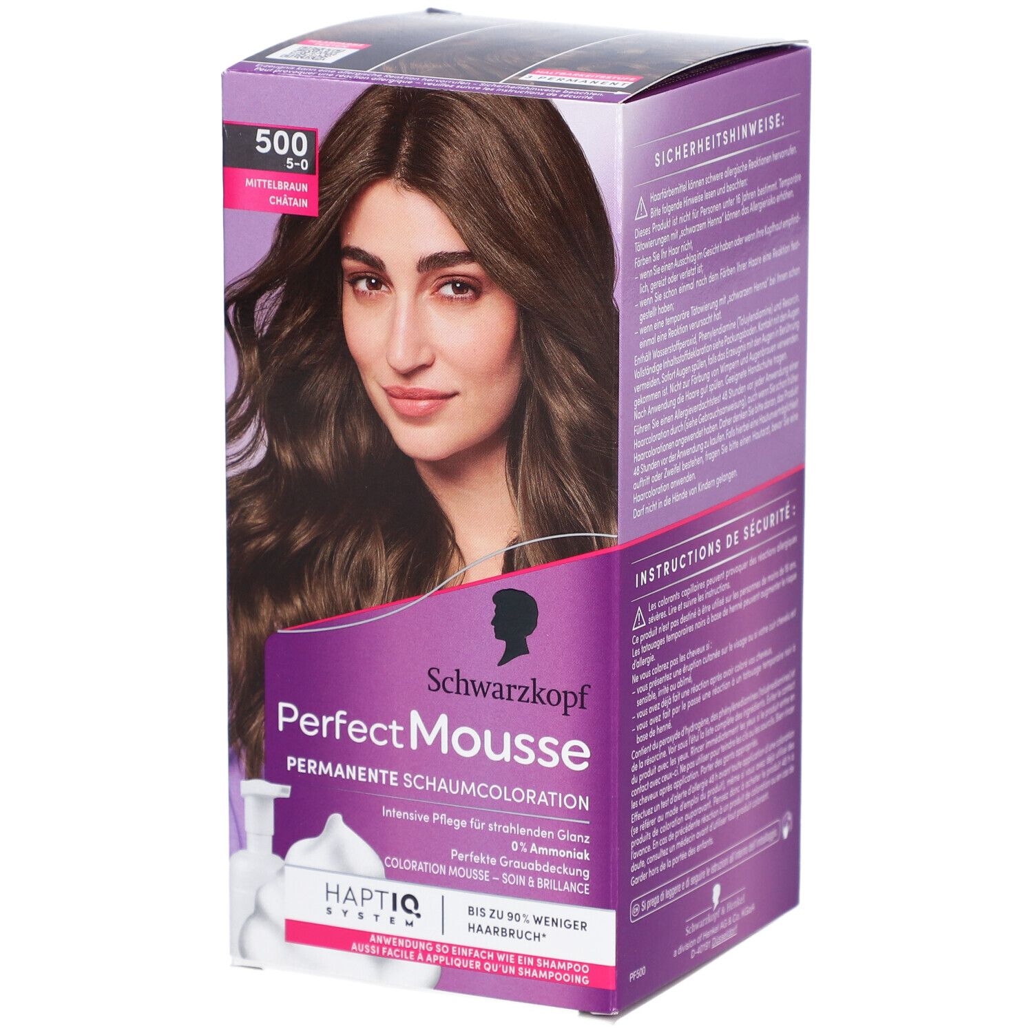 PERFECT MOUSSE 500 mittelbraun