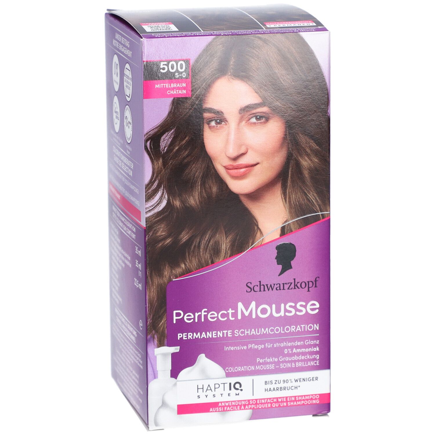 PERFECT MOUSSE 500 mittelbraun