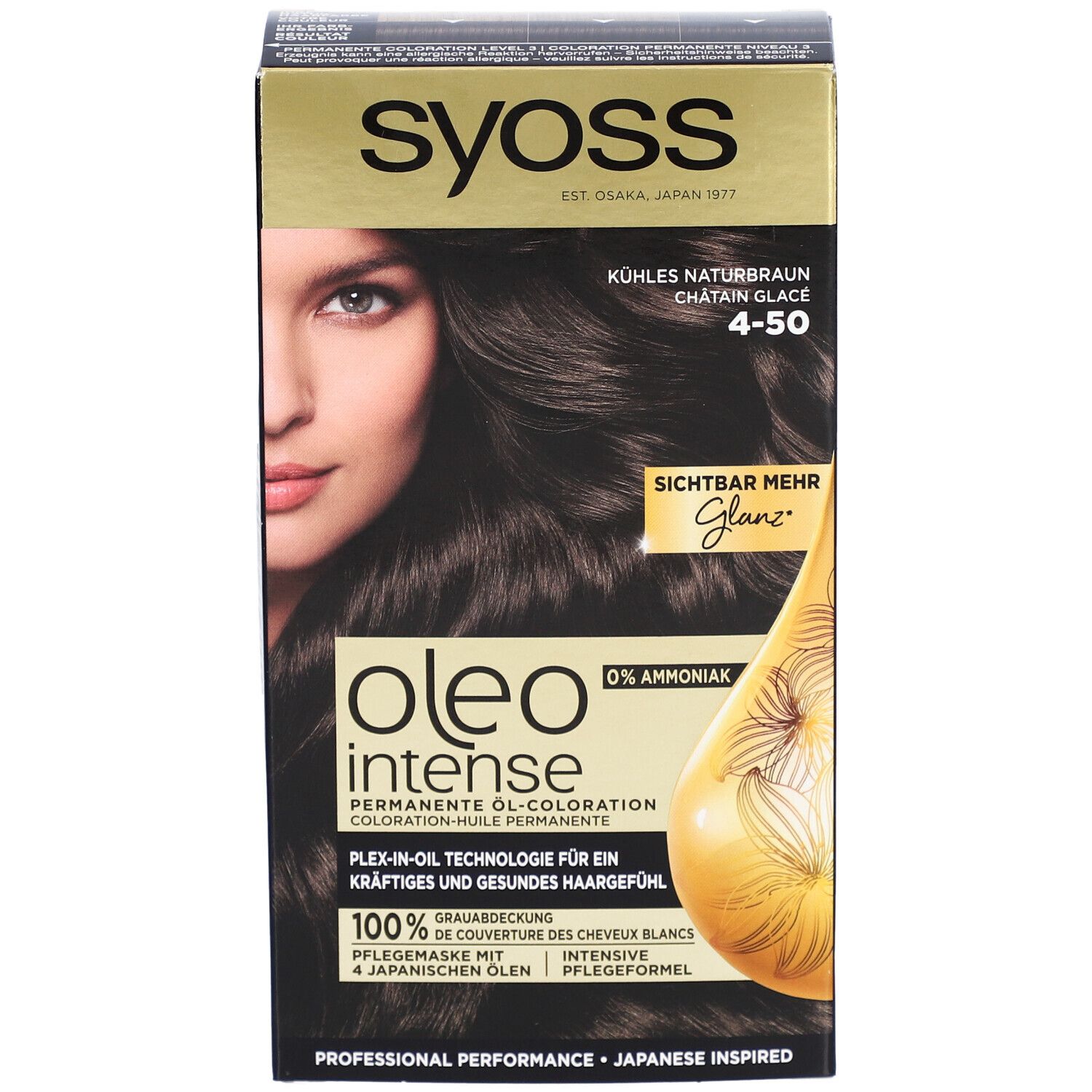 SYOSS Oleo Intense 4-50 Kühles Naturbraun