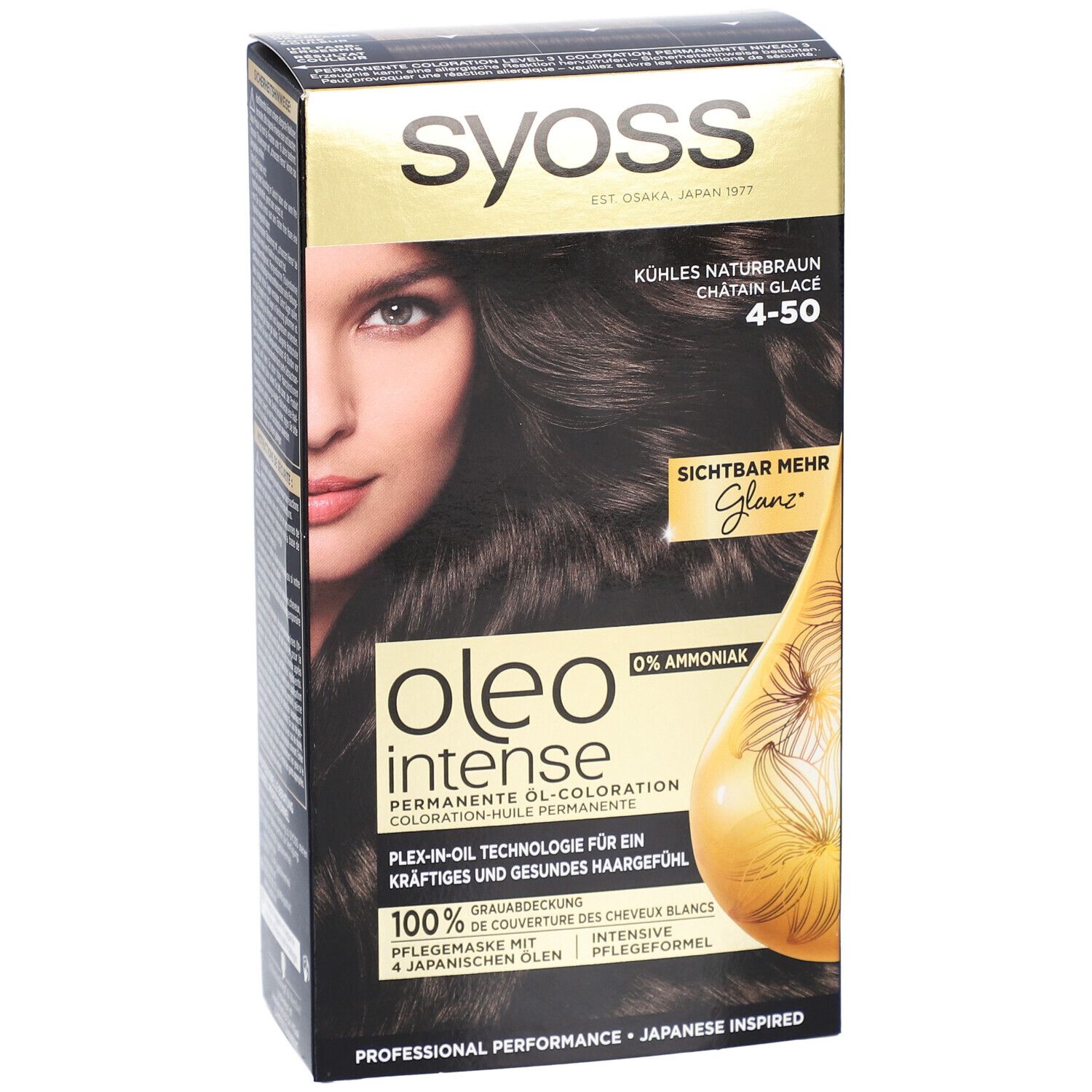 SYOSS Oleo Intense 4-50 Kühles Naturbraun