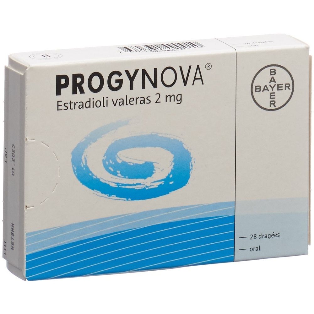 PROGYNOVA Drag 2 mg SDO