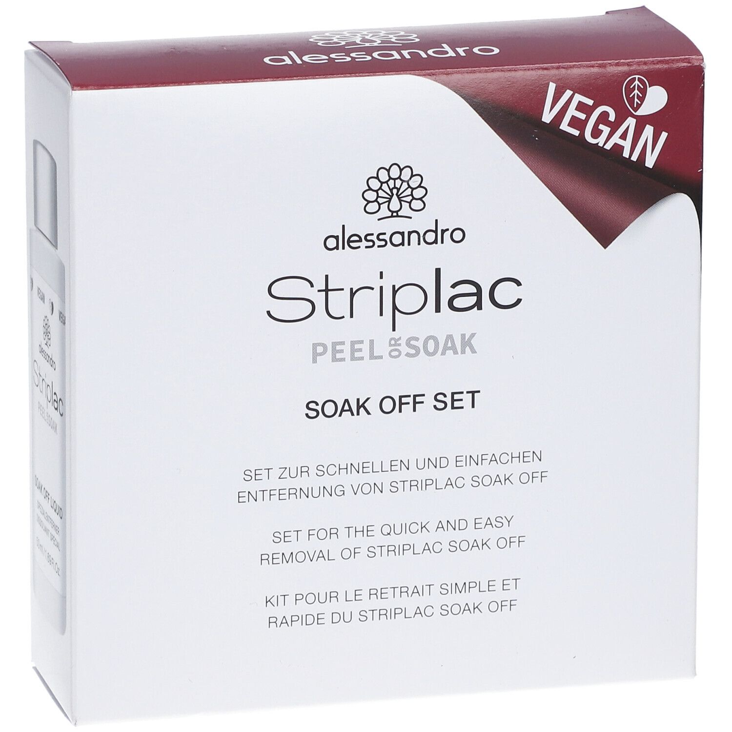 ALESSAN Striplac Kit retrait simple et rapide du Striplac soak off