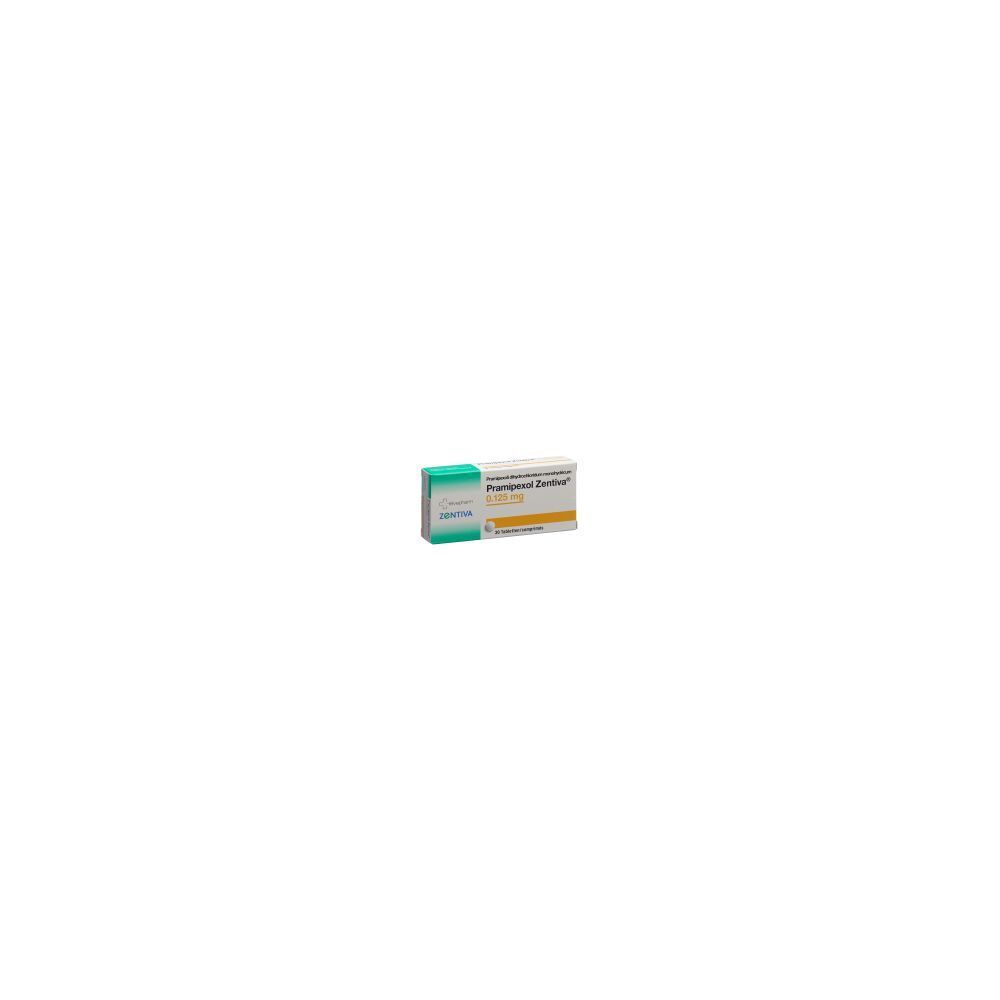 PRAMIPEXOL Zentiva Tabl 0.125 mg 30 Stk
