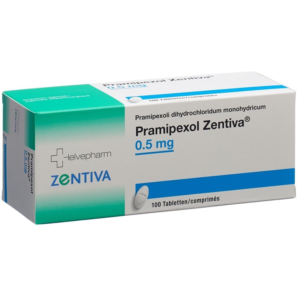 PRAMIPEXOL Zentiva Tabl 0.5 mg SDO